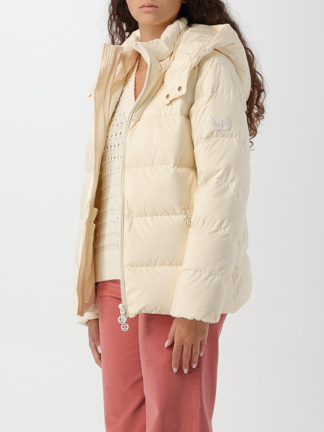 TWINSET JACKET: Jacket woman Twinset, White - Img 3