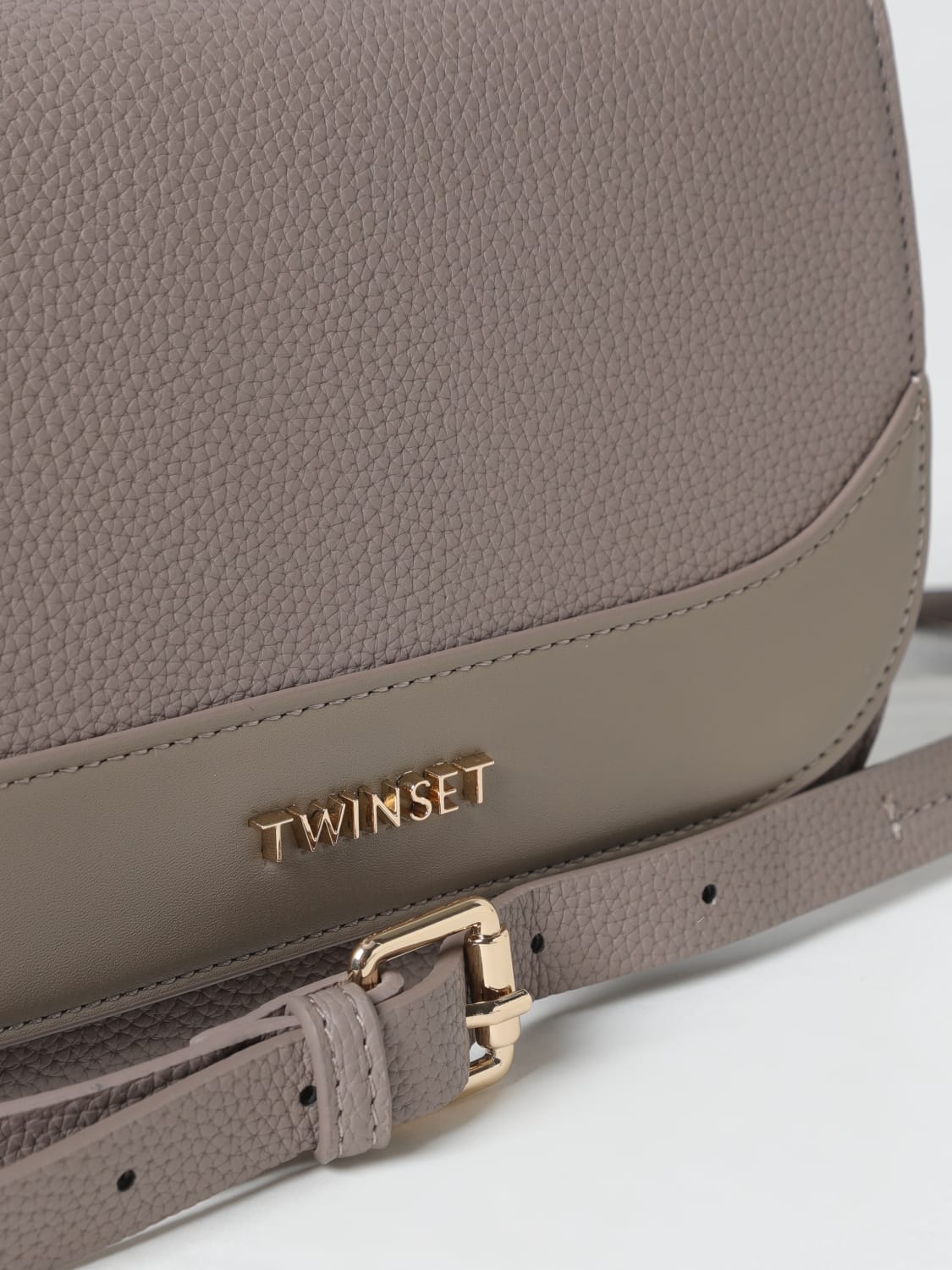 TWINSET МИНИ-СУМКА: Мини-сумка Женское Twinset, Светло-Коричневый - Img 3