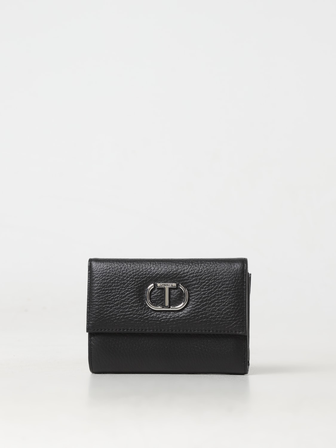 TWINSET WALLET: Wallet woman Twinset, Black - Img 1