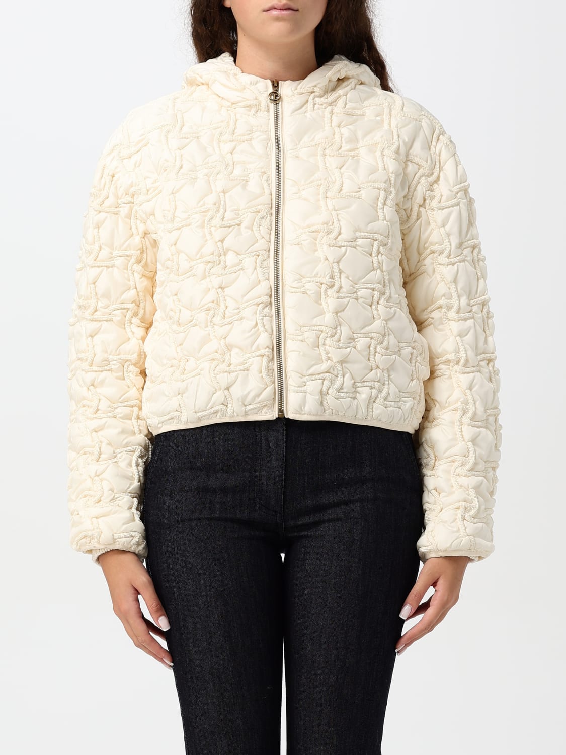 TWINSET JACKET: Jacket woman Twinset, White - Img 1