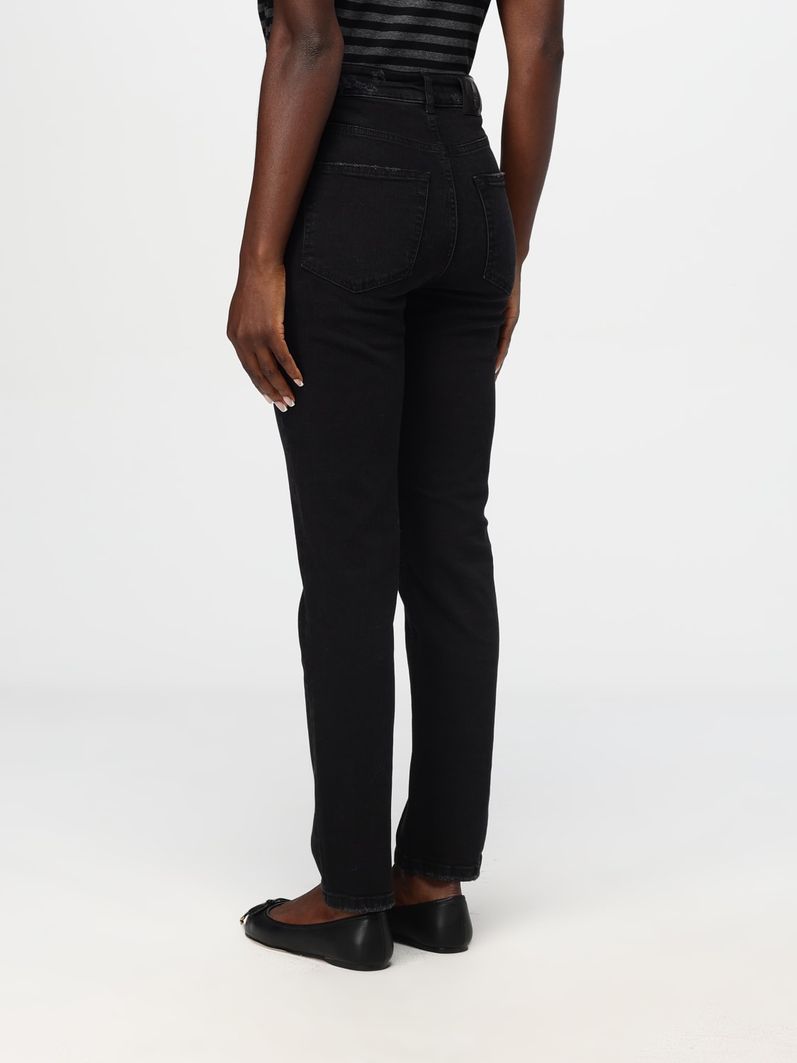 TWINSET JEANS: Jeans woman Twinset, Black - Img 2