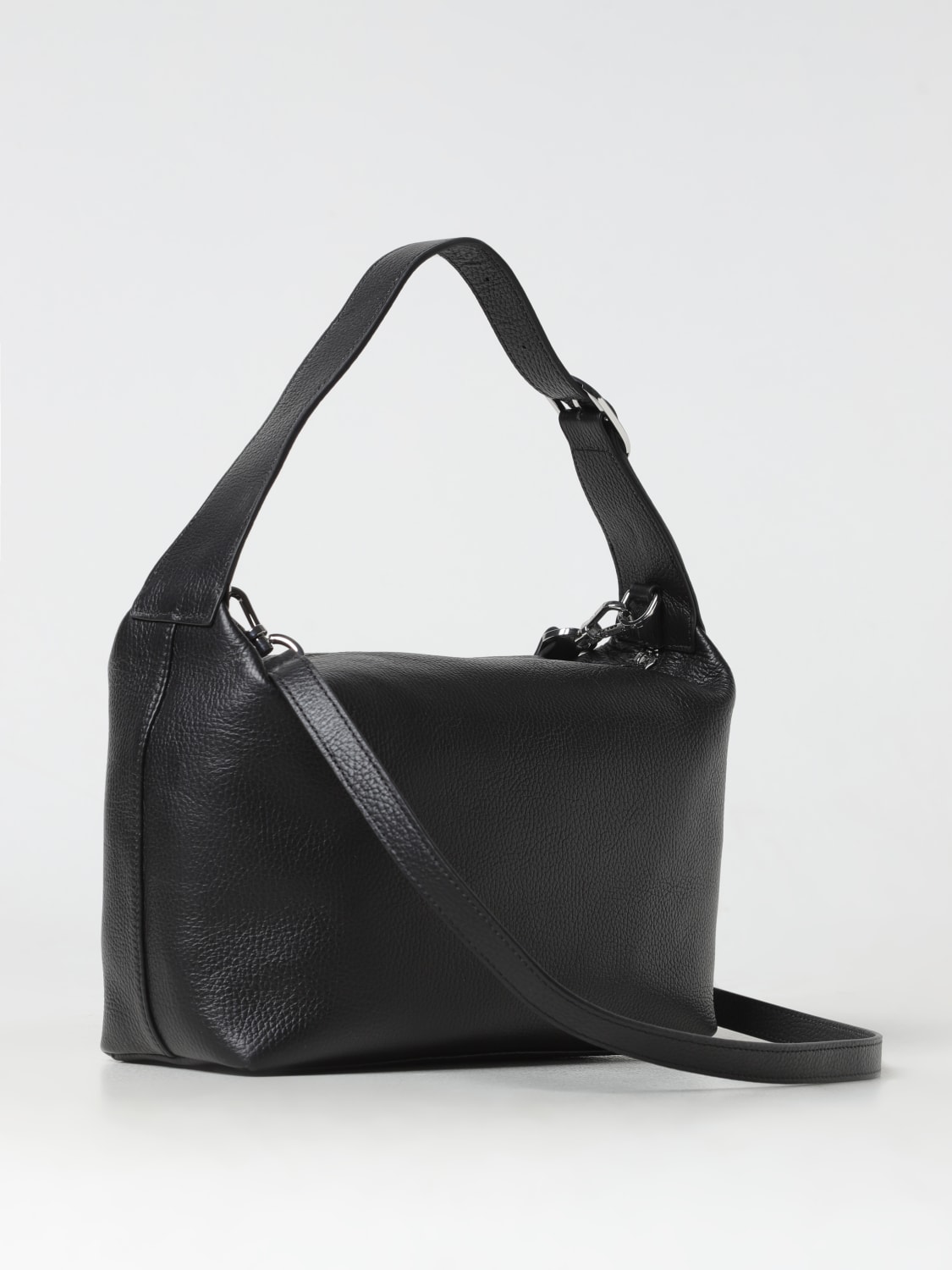 TWINSET BORSA A SPALLA: Borsa Twinset in pelle , Nero - Img 2