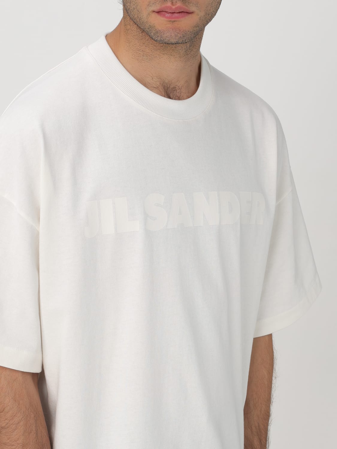 JIL SANDER T-SHIRT: T-shirt men Jil Sander, White - Img 4