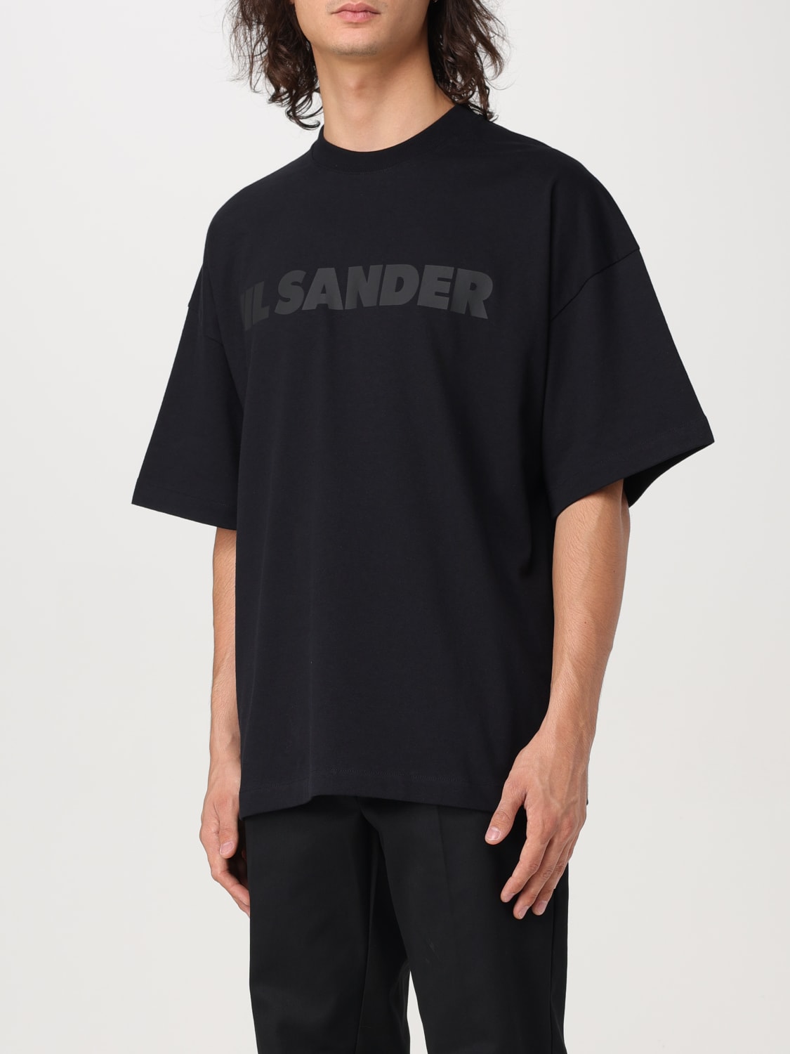 JIL SANDER T-SHIRT: T-shirt men Jil Sander, Black - Img 4