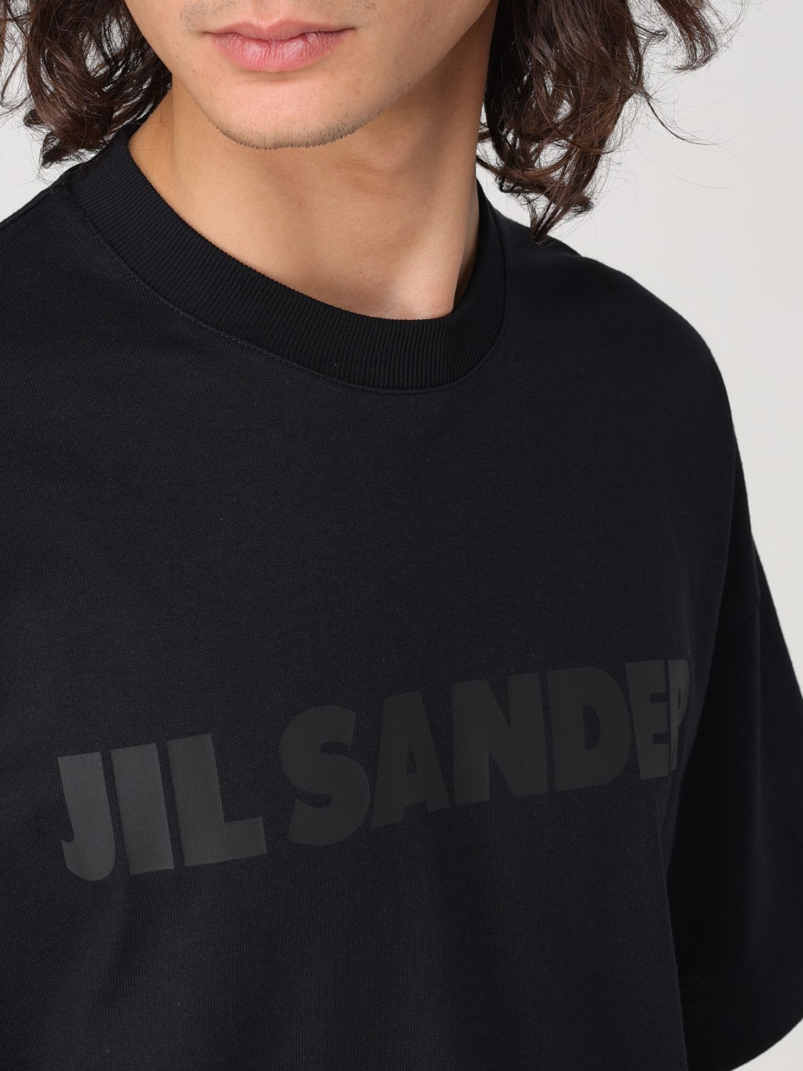 JIL SANDER T-SHIRT: T-shirt men Jil Sander, Black - Img 5