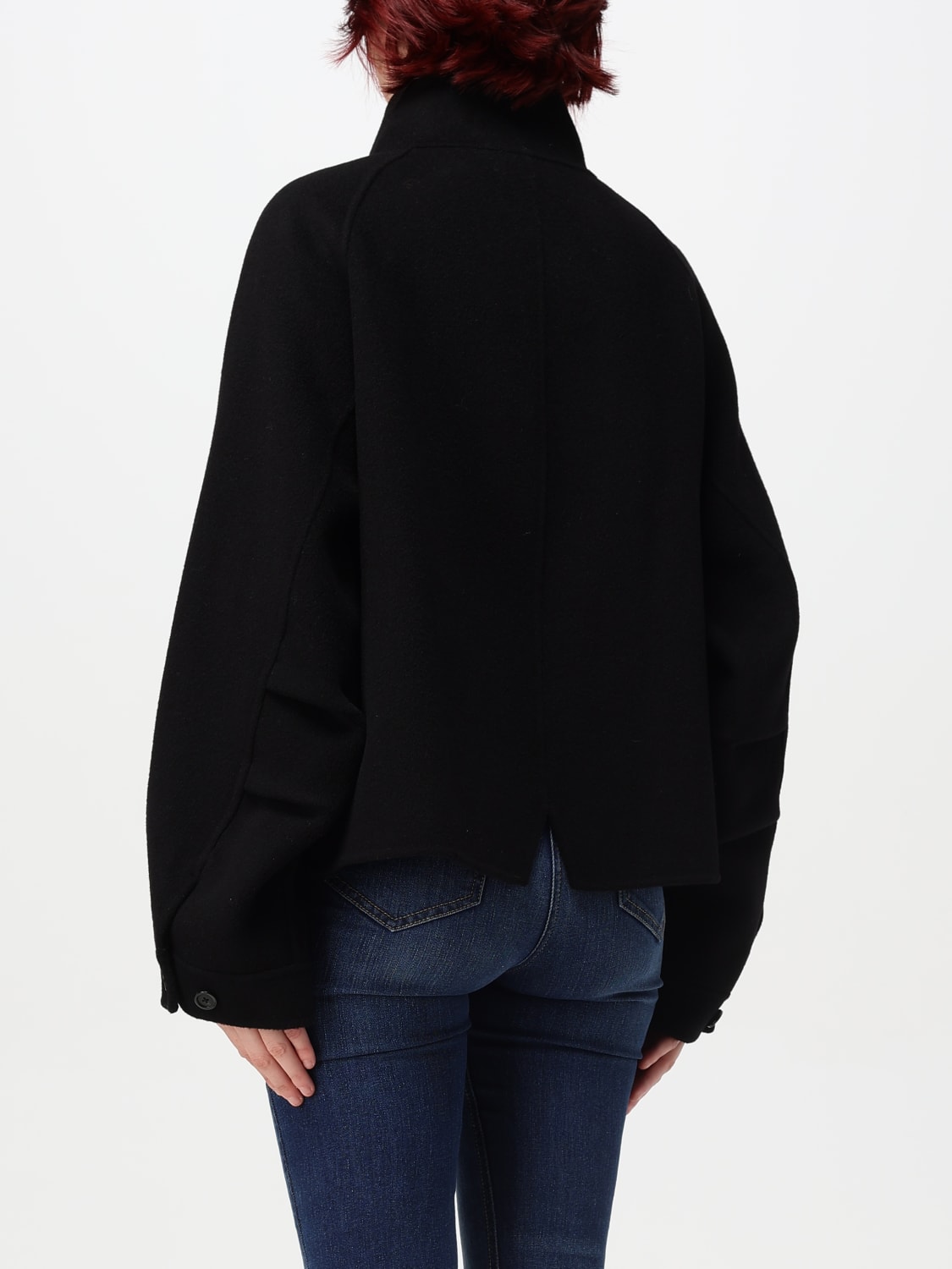 PINKO JACKET: Pinko wool cloth jacket, Black - Img 2