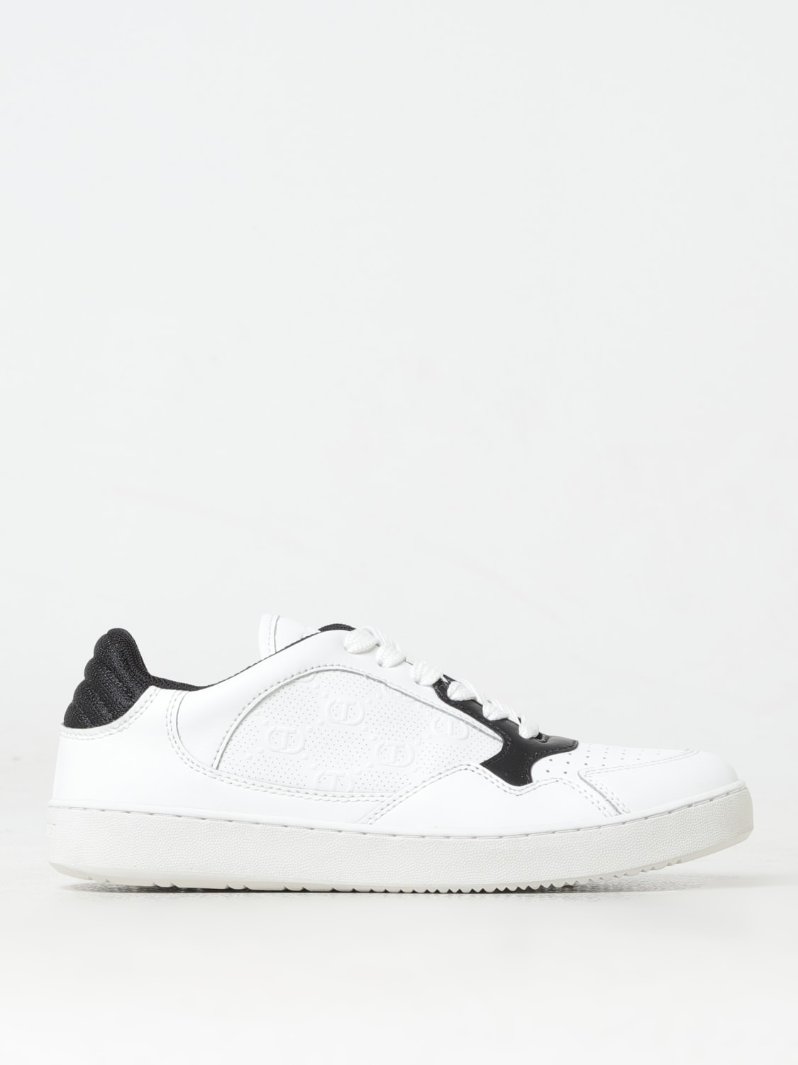 Giglio Sneakers Twinset in pelle e mesh