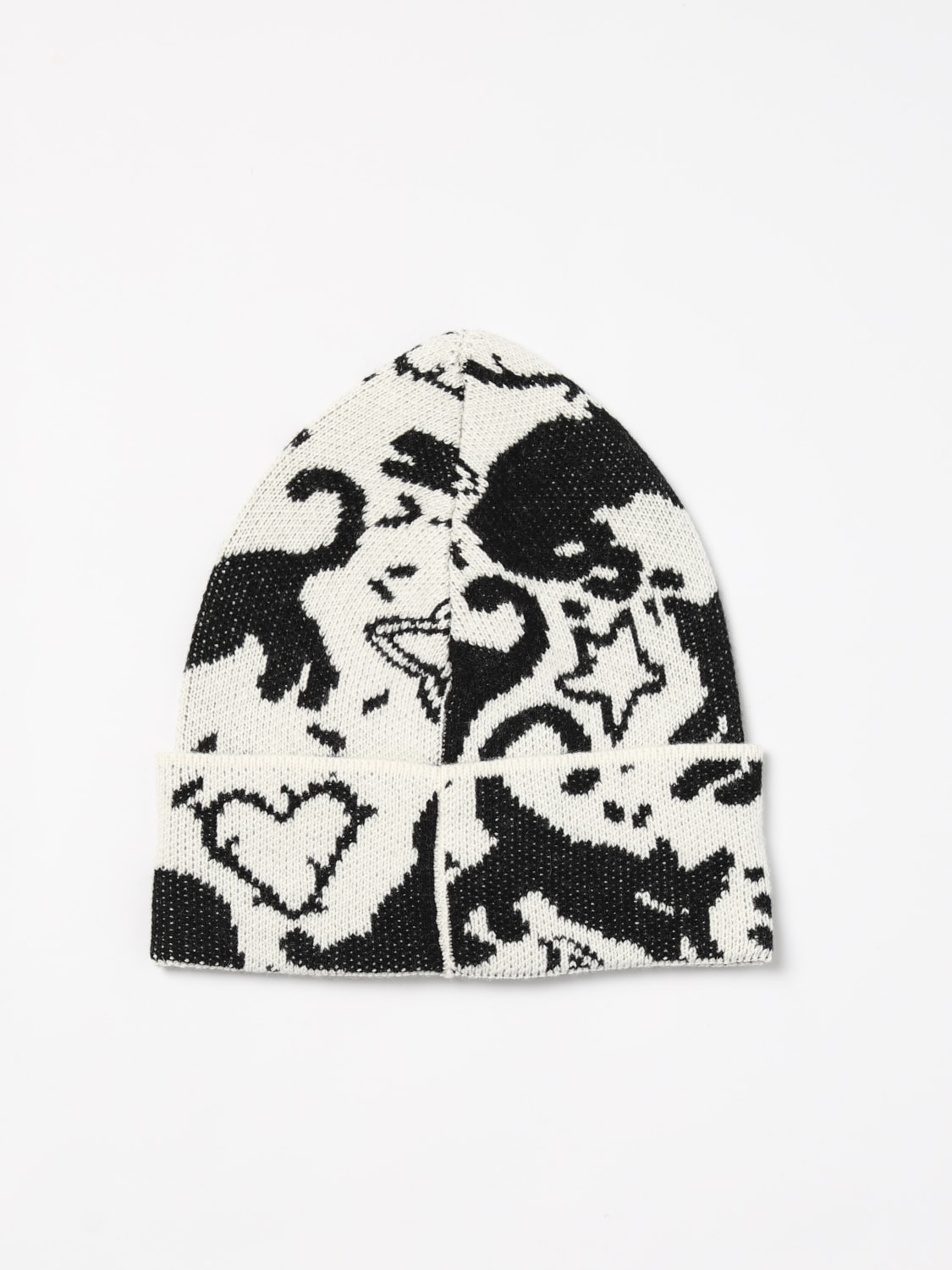 TWINSET CAPPELLO: Cappello Twinset in misto lana , Fantasia - Img 2