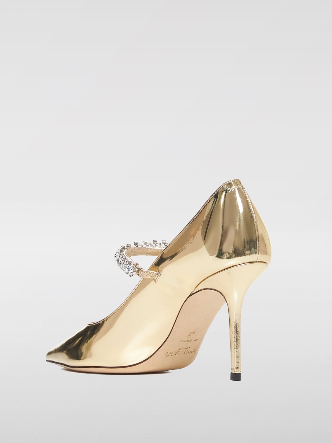 JIMMY CHOO ABSATZSCHUHE: Schuhe damen Jimmy Choo, Gold - Img 3