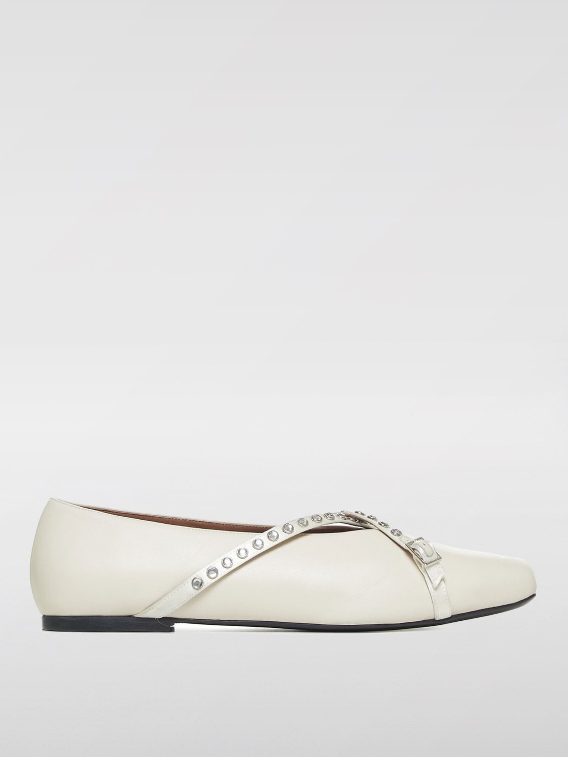 Giglio Ballerina D'accori in pelle con strass
