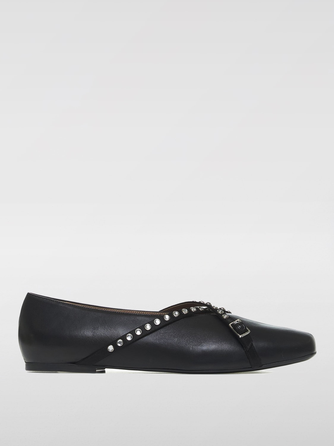 Giglio Ballerina D'accori in pelle con strass