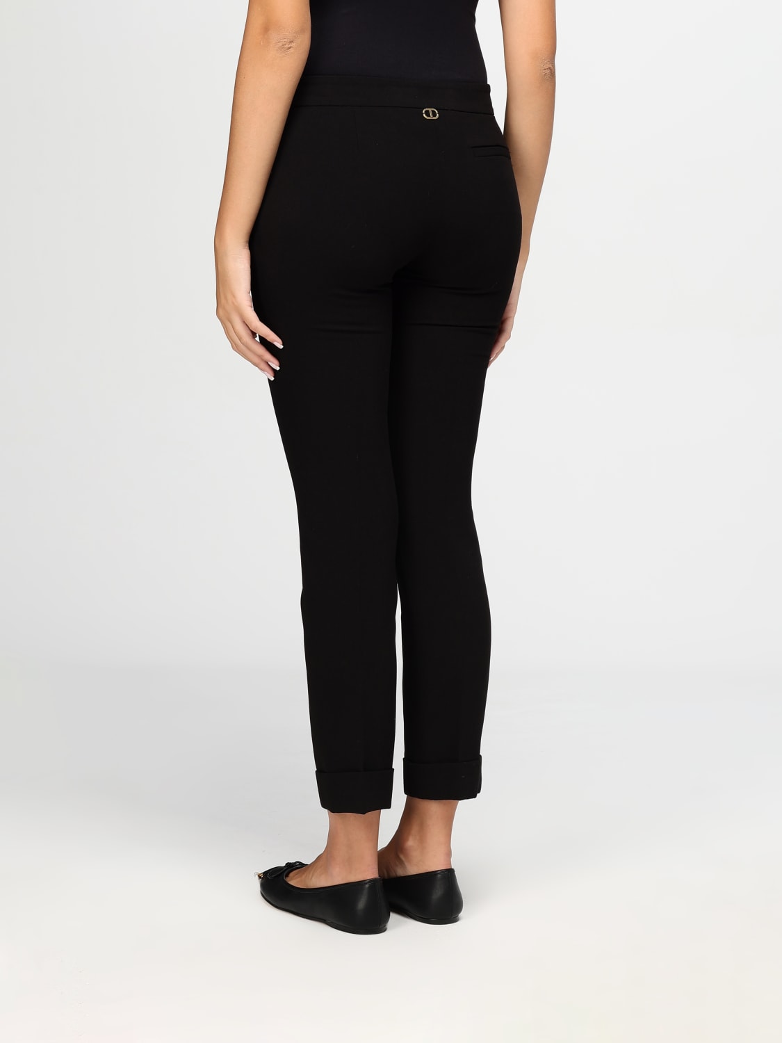 TWINSET PANTS: Pants woman Twinset, Black - Img 2