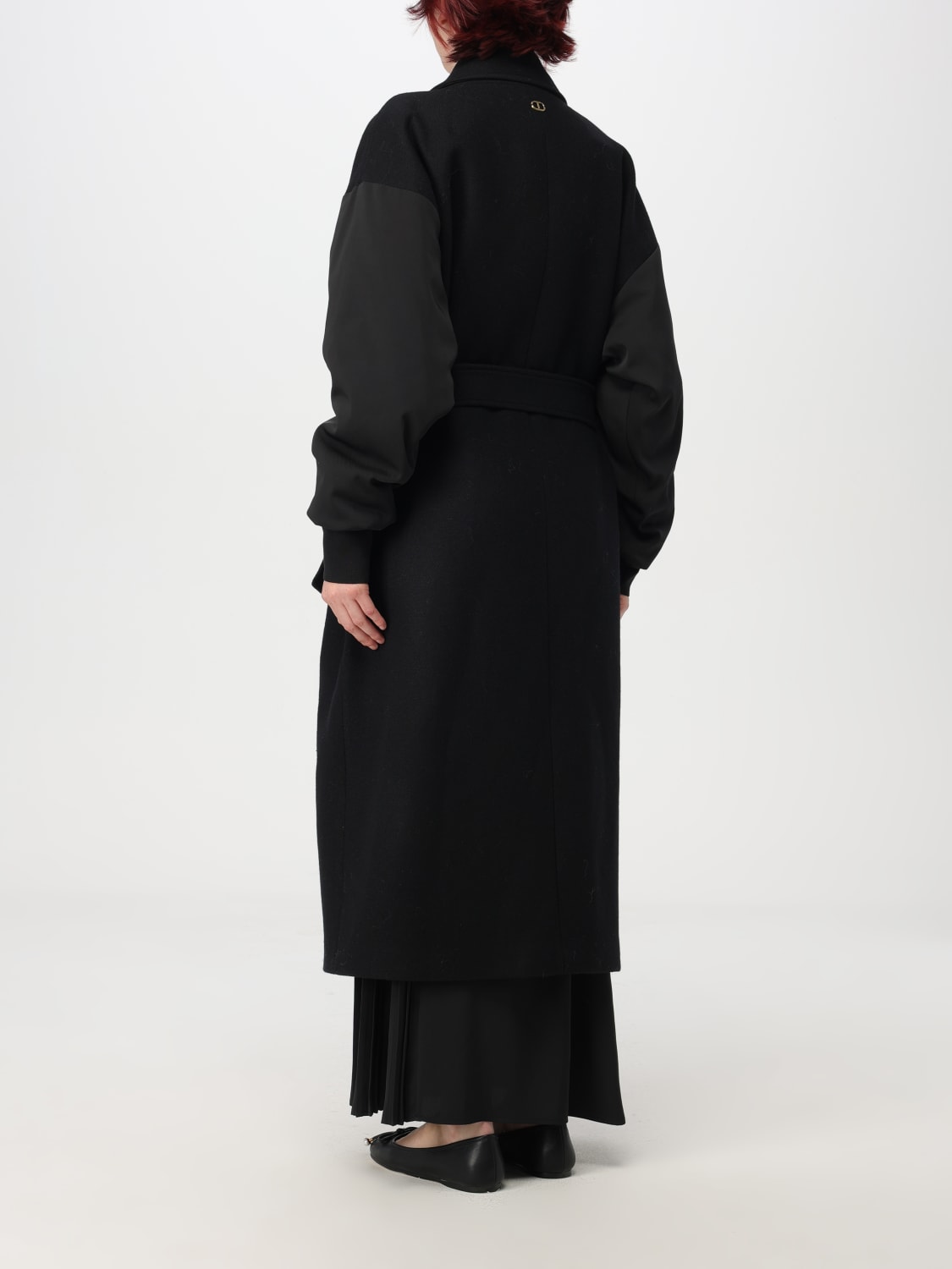 TWINSET COAT: Coat woman Twinset, Black - Img 2