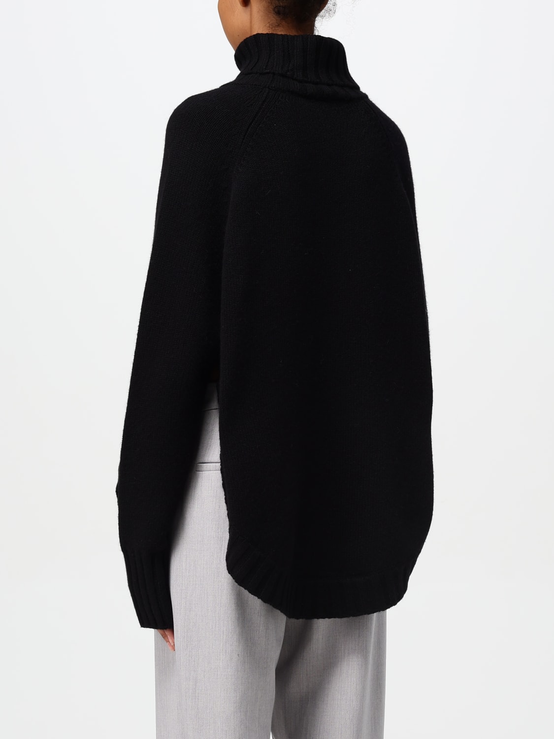 WILD CASHMERE SWEATER: Sweater woman Wild Cashmere, Black - Img 2