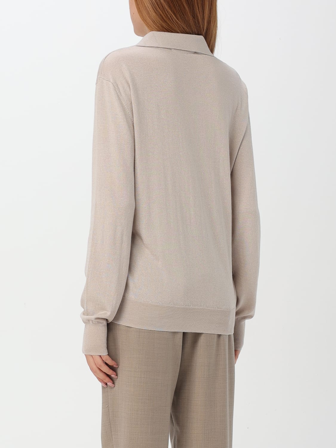 WILD CASHMERE SWEATER: Sweater woman Wild Cashmere, Beige - Img 2