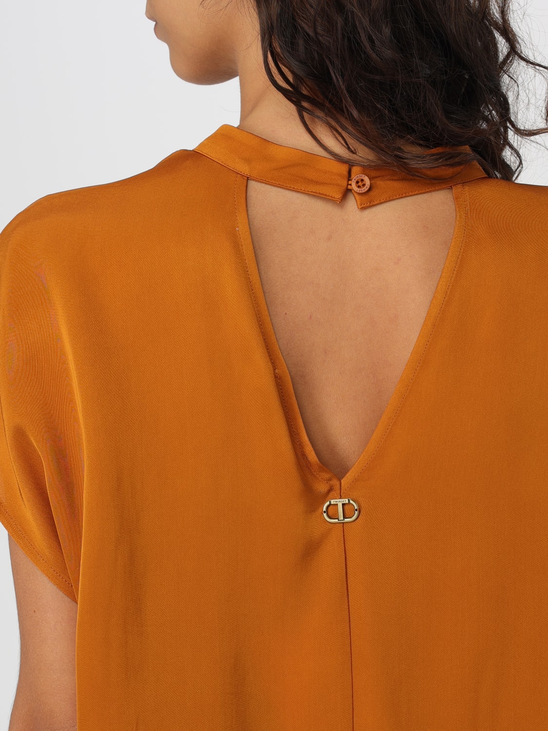 TWINSET TOP: Top woman Twinset, Ocher - Img 3