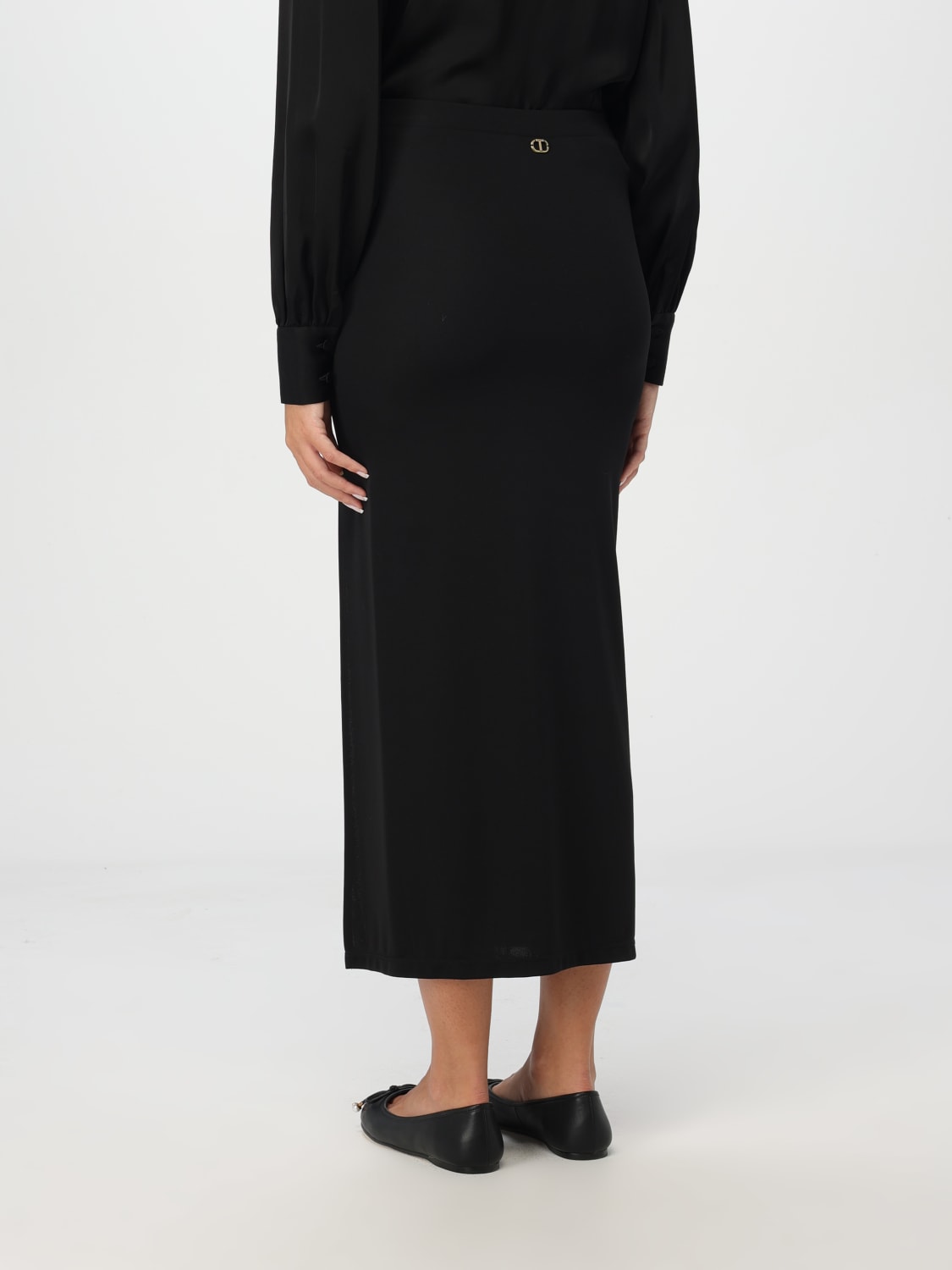 TWINSET SKIRT: Skirt woman Twinset, Black - Img 2