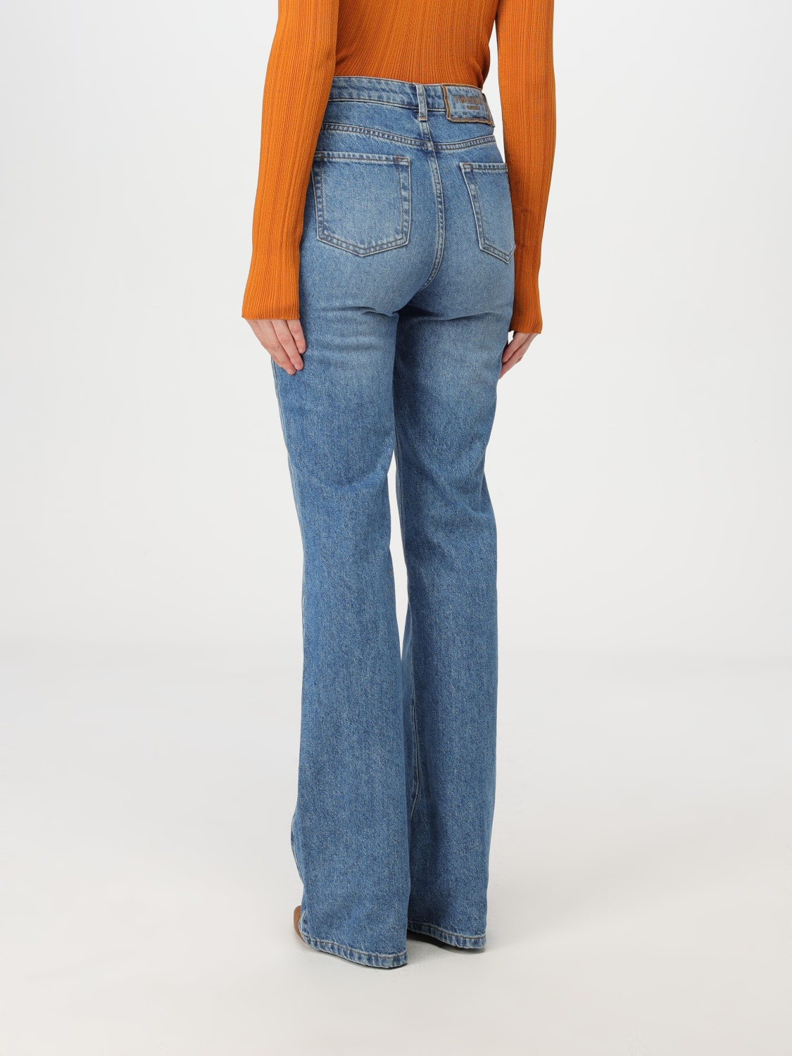 TWINSET JEANS: Jeans woman Twinset, Denim - Img 2