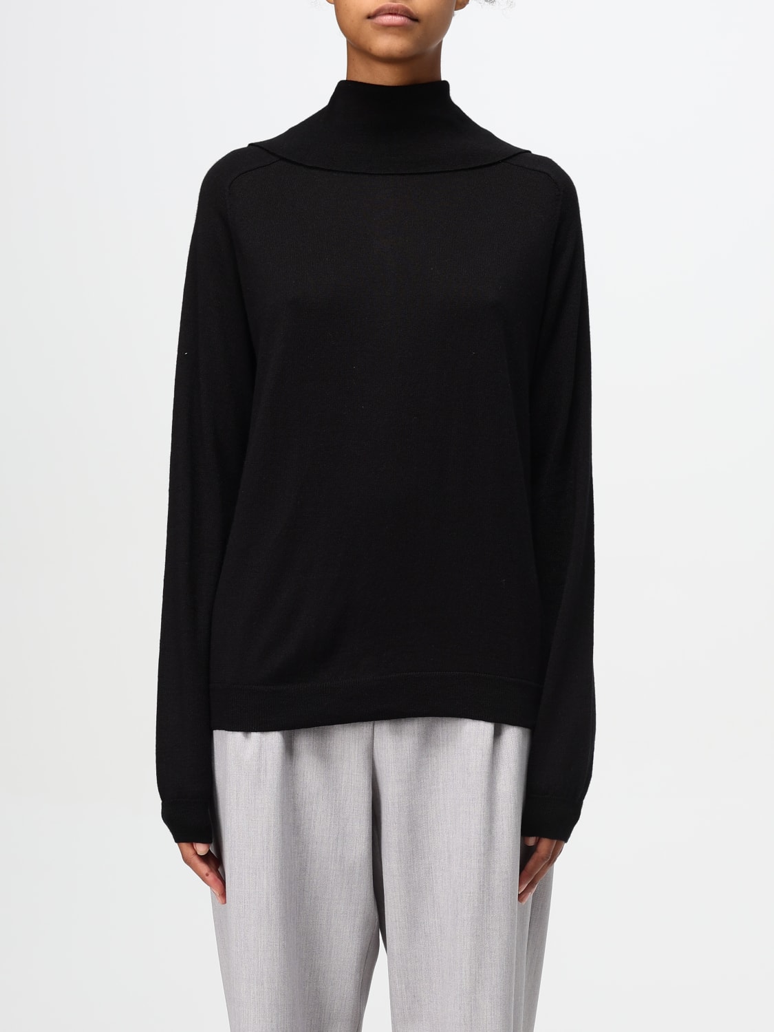 WILD CASHMERE SWEATER: Sweater woman Wild Cashmere, Black - Img 1