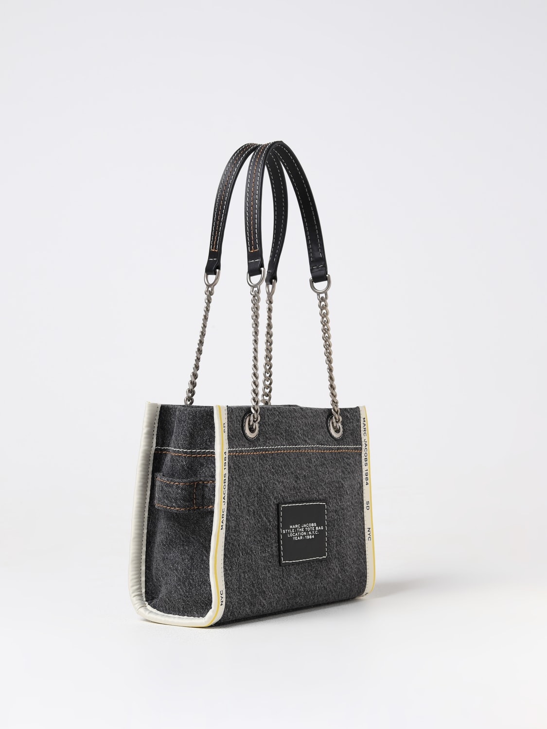 MARC JACOBS BOLSO DE MANO: Bolso de mano mujer Marc Jacobs, Gris - Img 2