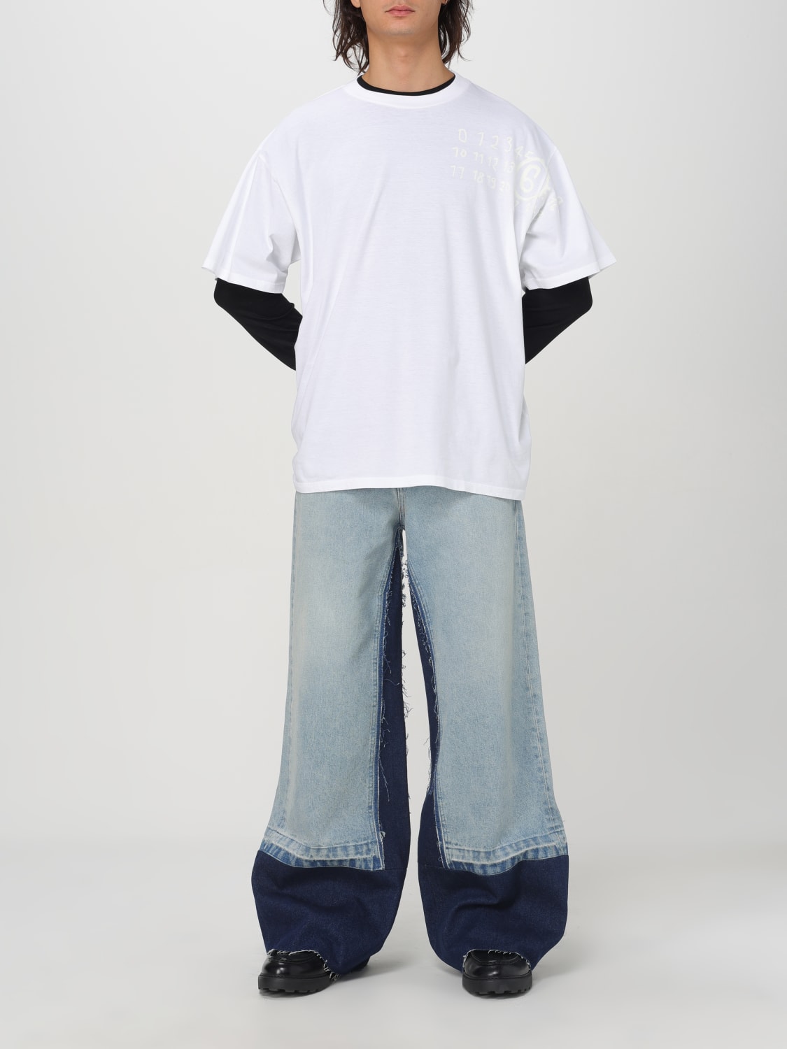 MM6 MAISON MARGIELA JEANS: Pants men Mm6 Maison Margiela, Blue - Img 2