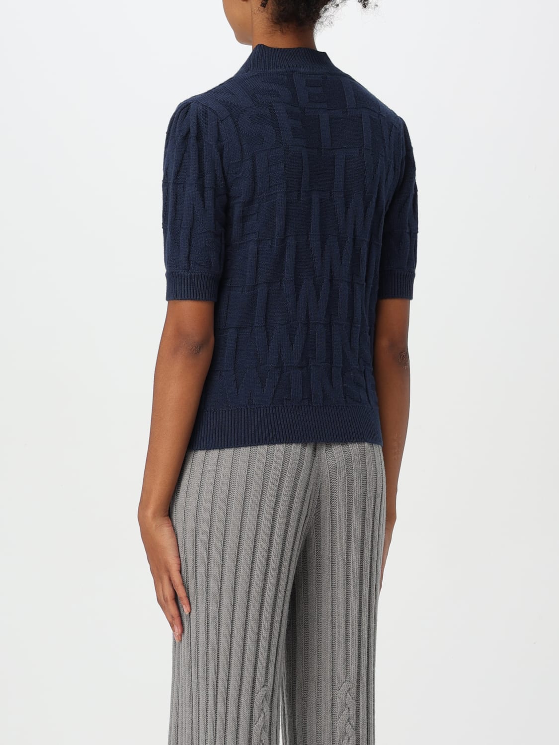 TWINSET TOP: Top woman Twinset, Indigo - Img 2