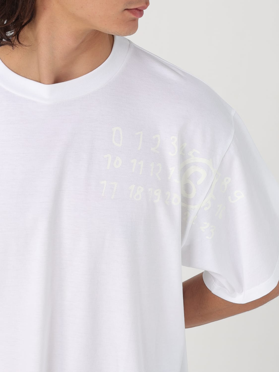 MM6 MAISON MARGIELA T-SHIRT: T-shirt men Mm6 Maison Margiela, White - Img 5