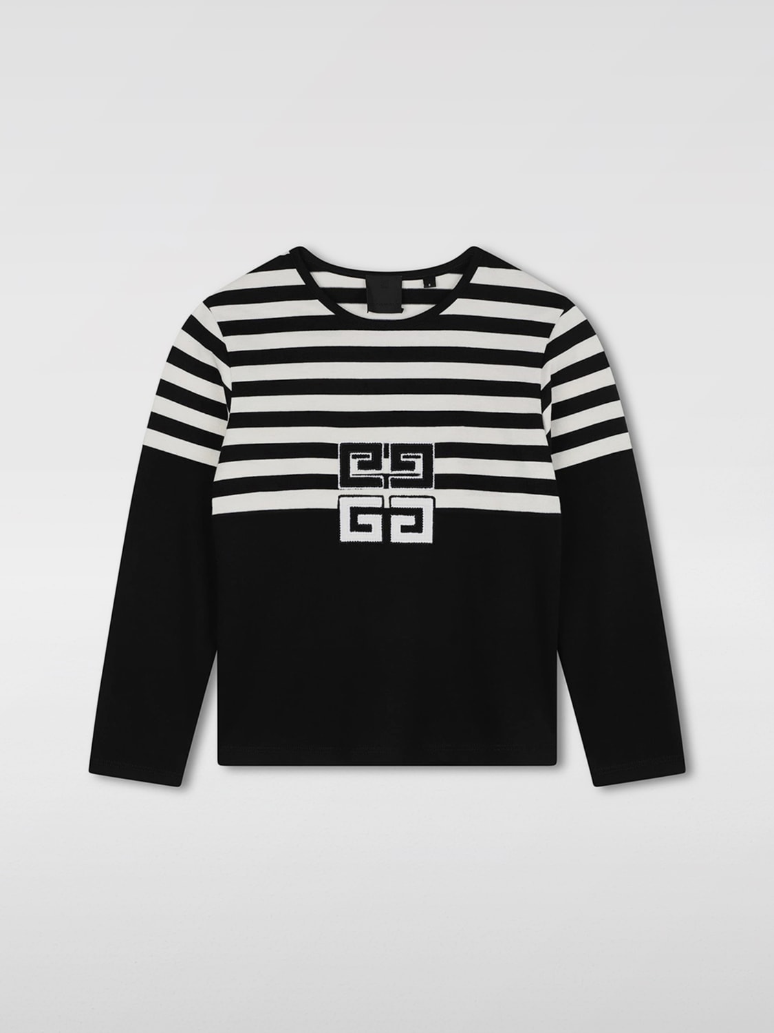 GIVENCHY T-SHIRT: Polo shirt kids Givenchy, Black - Img 1