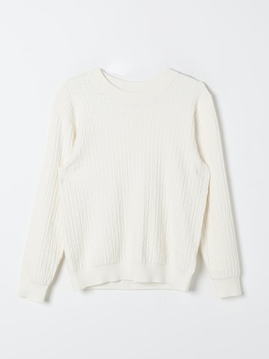 GIVENCHY SWEATER: Sweater kids Givenchy, White - Img 1