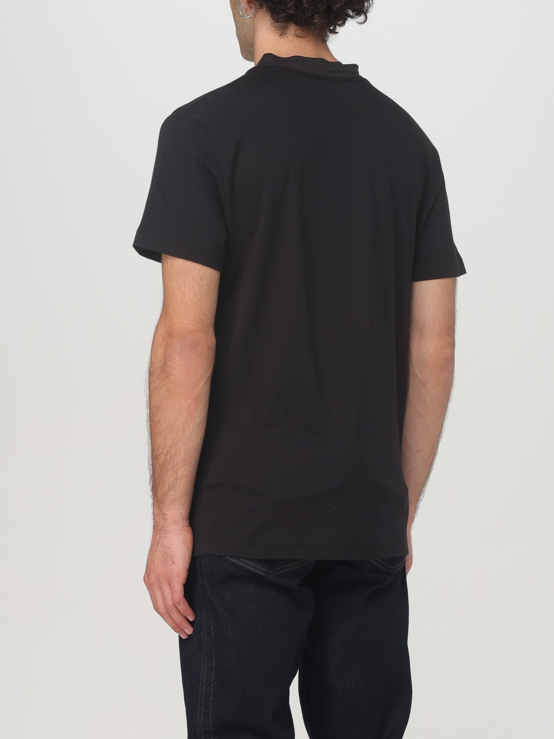 VERSACE JEANS COUTURE T-SHIRT: T-shirt men Versace Jeans Couture, Black - Img 2