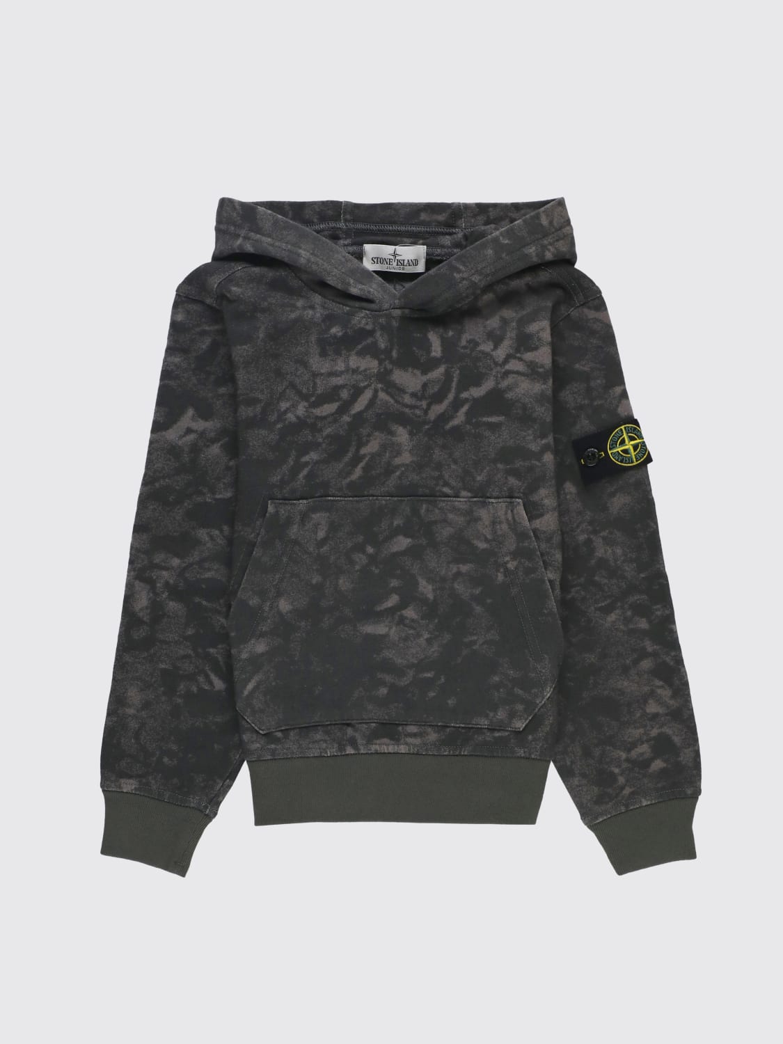 STONE ISLAND JUNIOR Sweater kids Black Stone Island Junior sweater 811662362 online at GIGLIO.COM