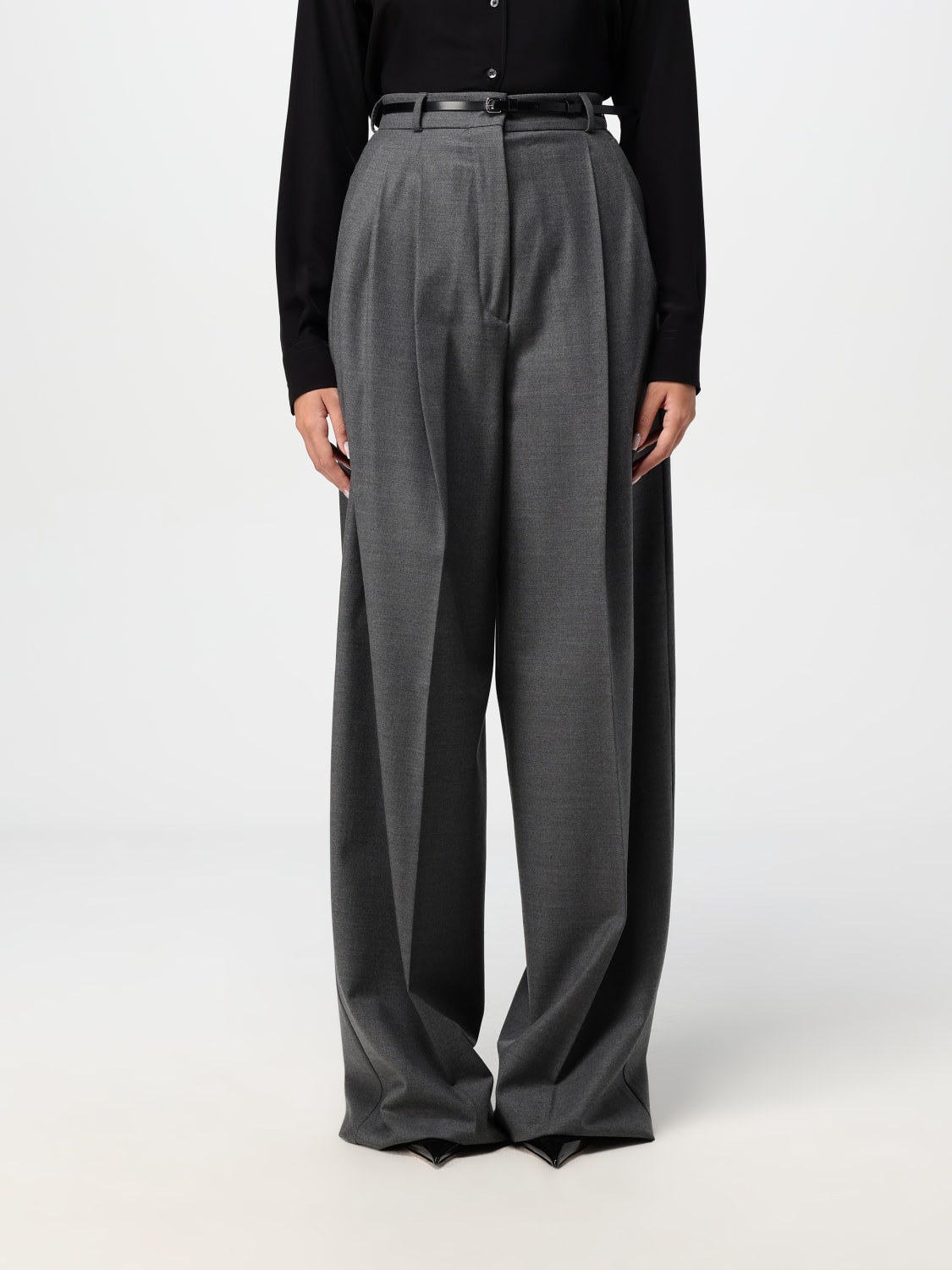Giglio Pantalone Sportmax in lana