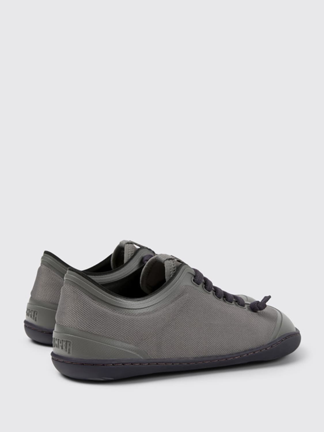 CAMPER SNEAKERS: Sneakers Peu Touring Camper in Tencel , Grigio - Img 3