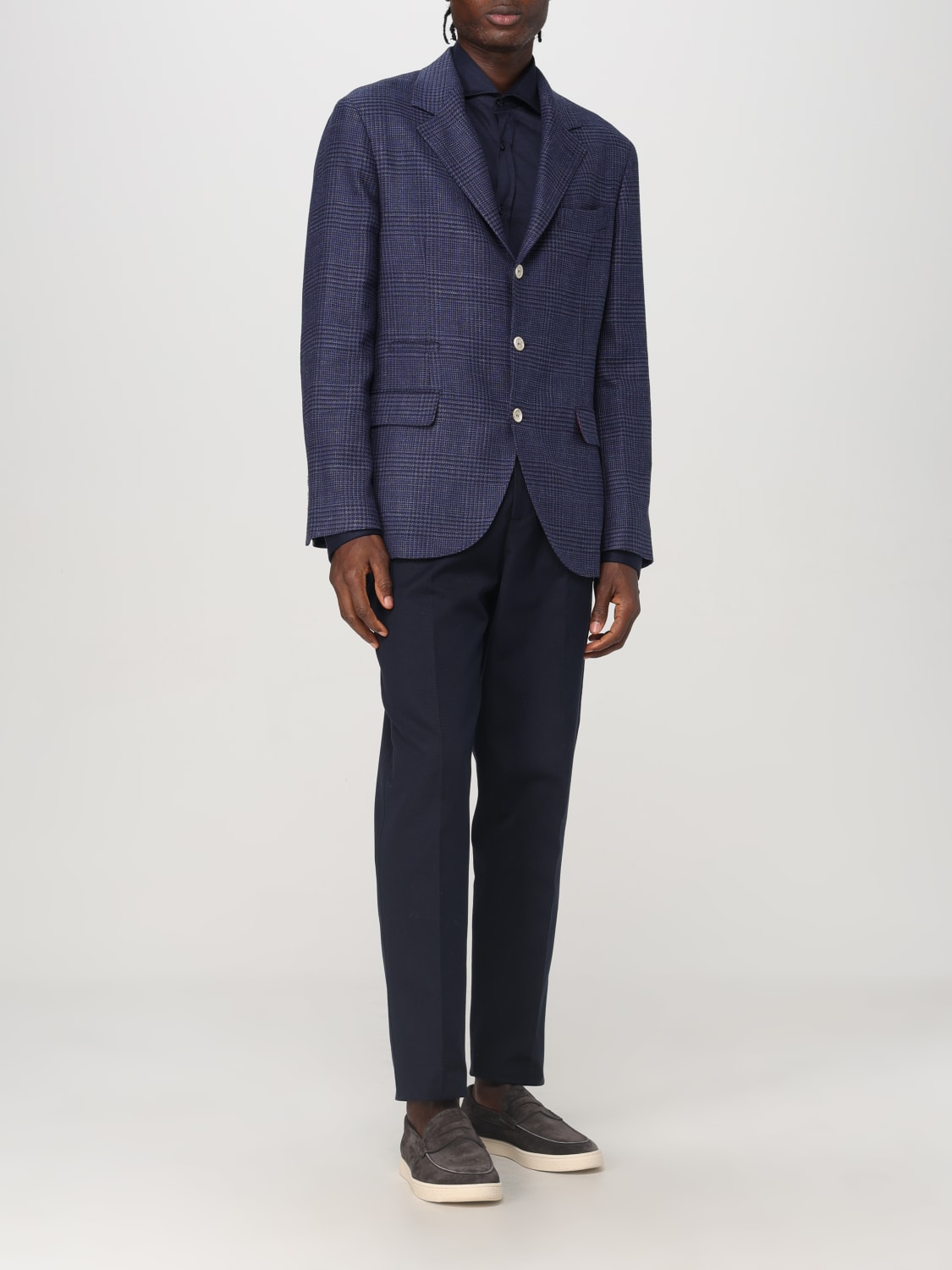 BRUNELLO CUCINELLI BLAZER: Jacket men Brunello Cucinelli, Blue - Img 2