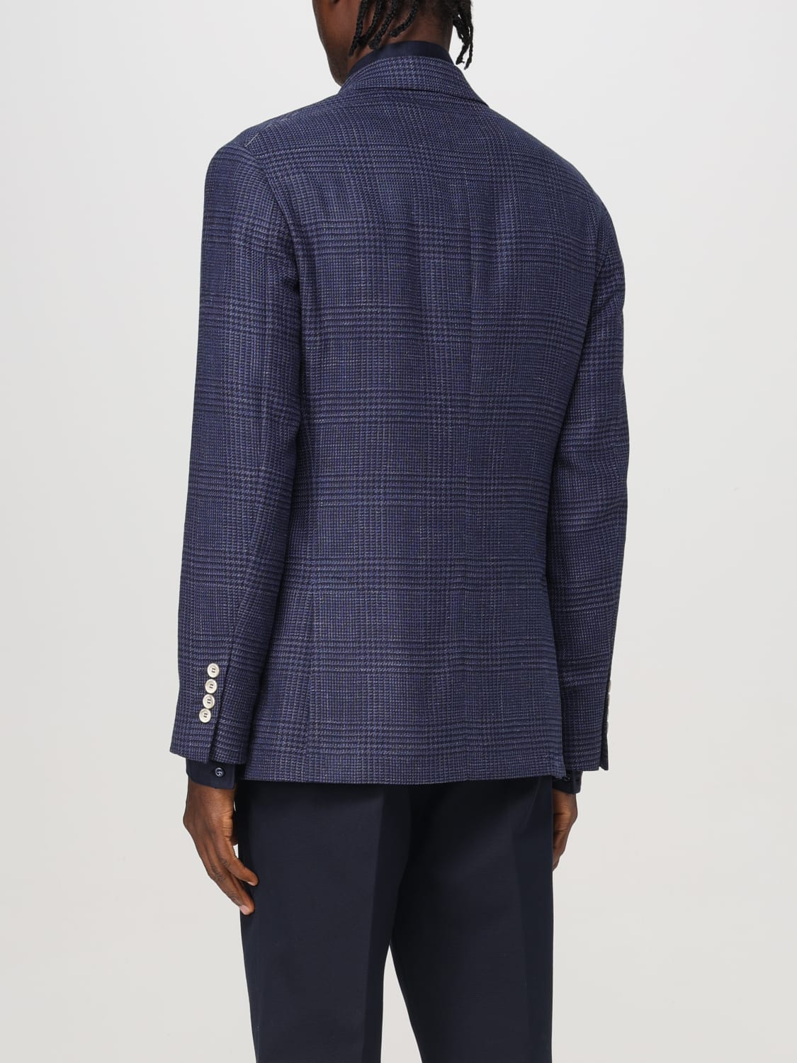 BRUNELLO CUCINELLI BLAZER: Jacket men Brunello Cucinelli, Blue - Img 3