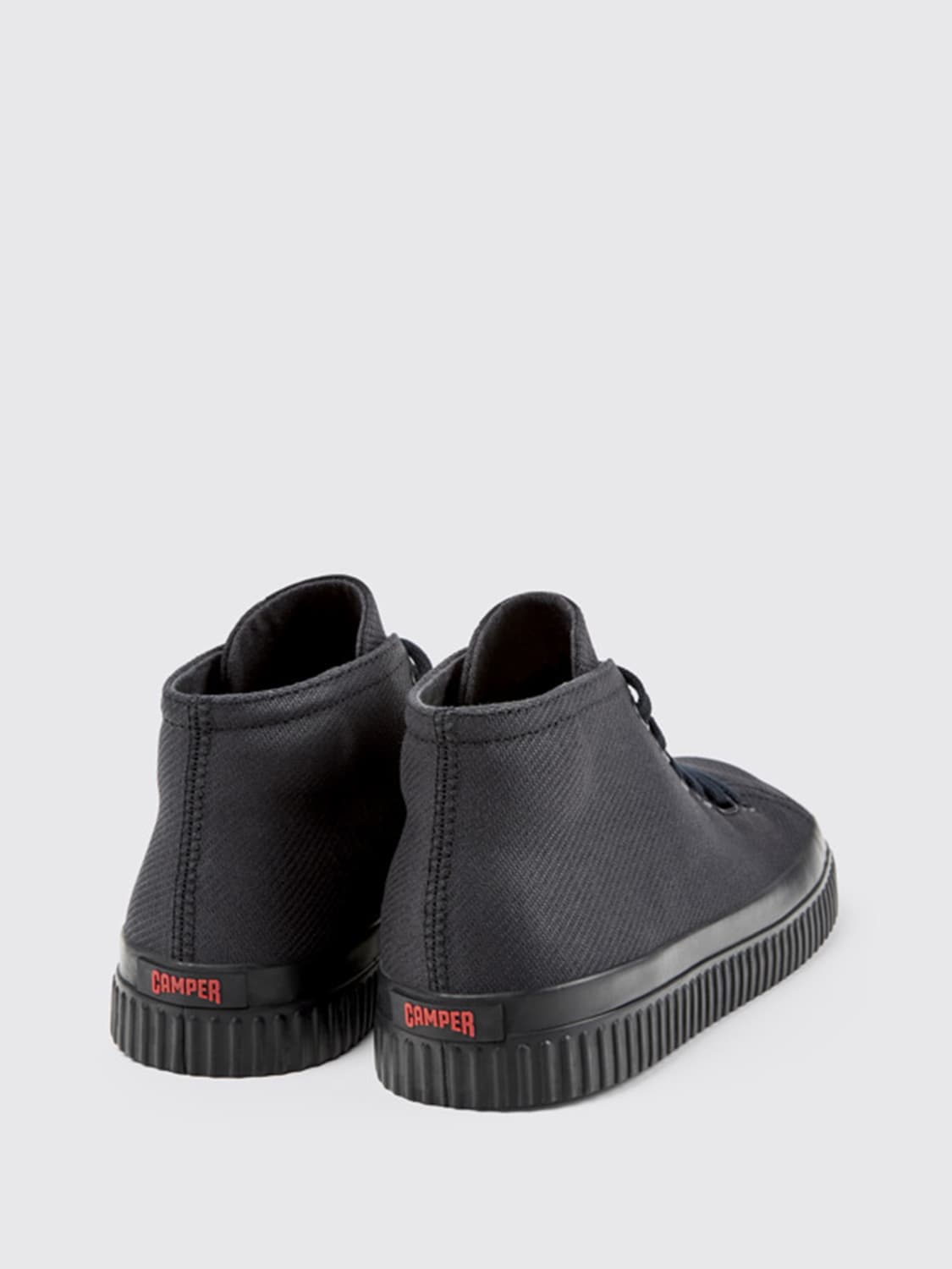 CAMPER SNEAKERS: Sneakers Peu Roda Camper in cotone riciclato e Tencel™ , Nero - Img 3