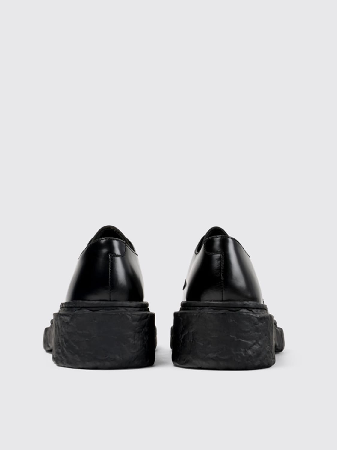 CAMPERLAB: Shoes men - Black | CamperLab brogue shoes