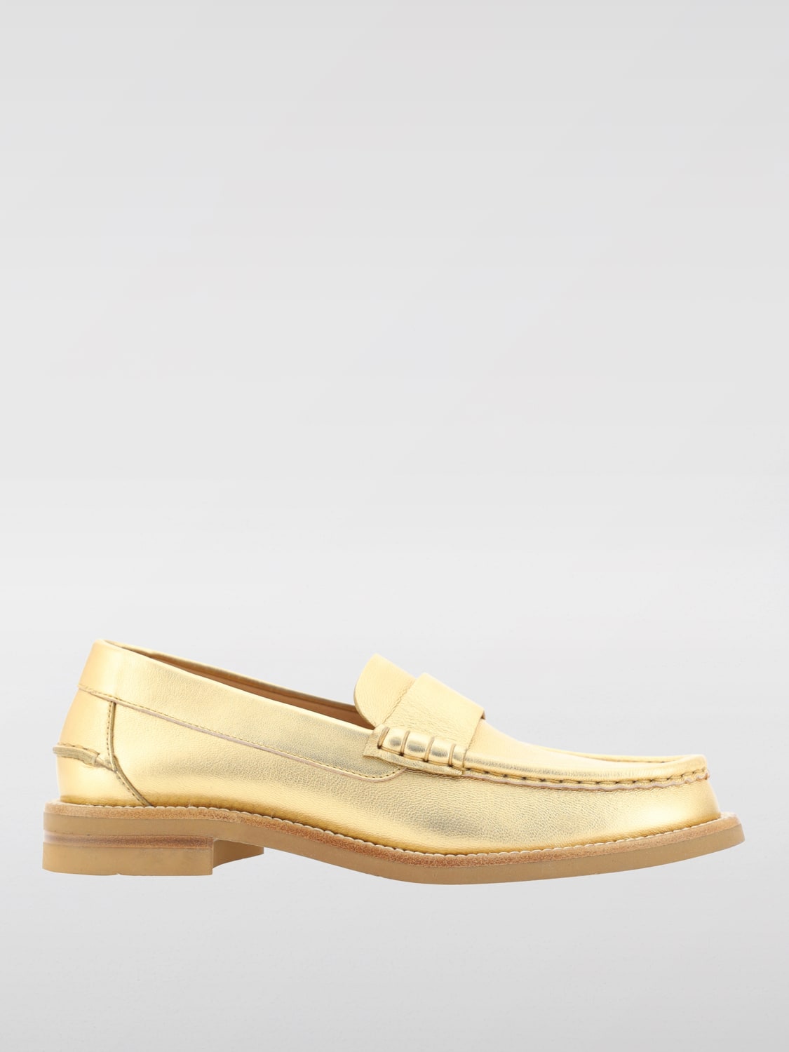 PEDRO GARCIA LOAFERS: Shoes woman Pedro Garcia, Gold - Img 1