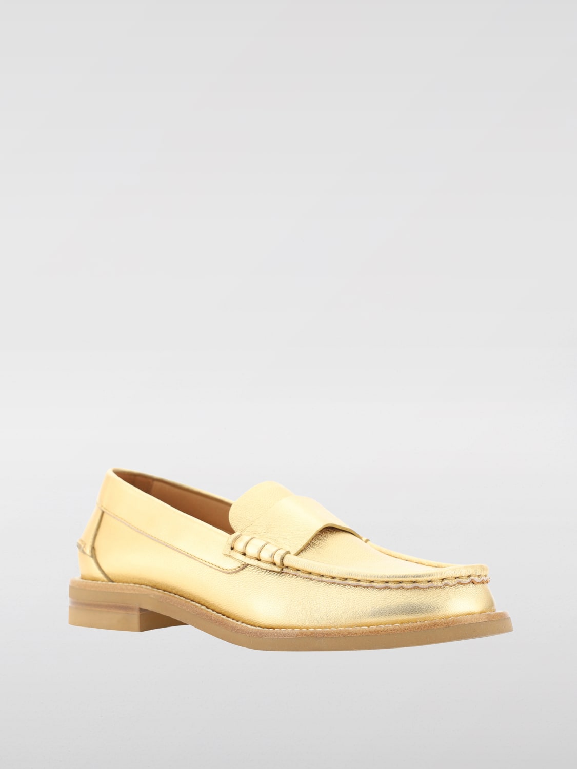 PEDRO GARCIA LOAFERS: Shoes woman Pedro Garcia, Gold - Img 2