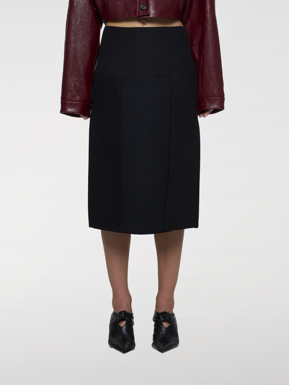 KHAITE SKIRT: Skirt woman Khaite, Black - Img 1