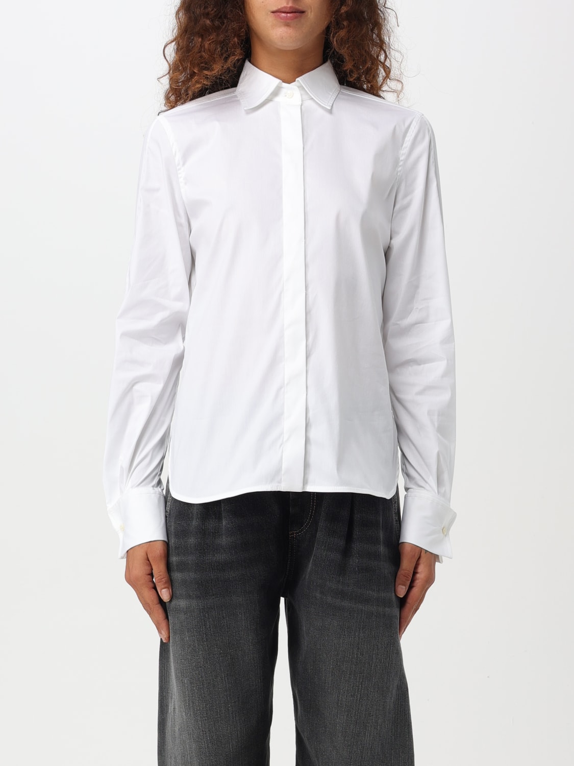 BRUNELLO CUCINELLI SHIRT: Top woman Brunello Cucinelli, White - Img 1