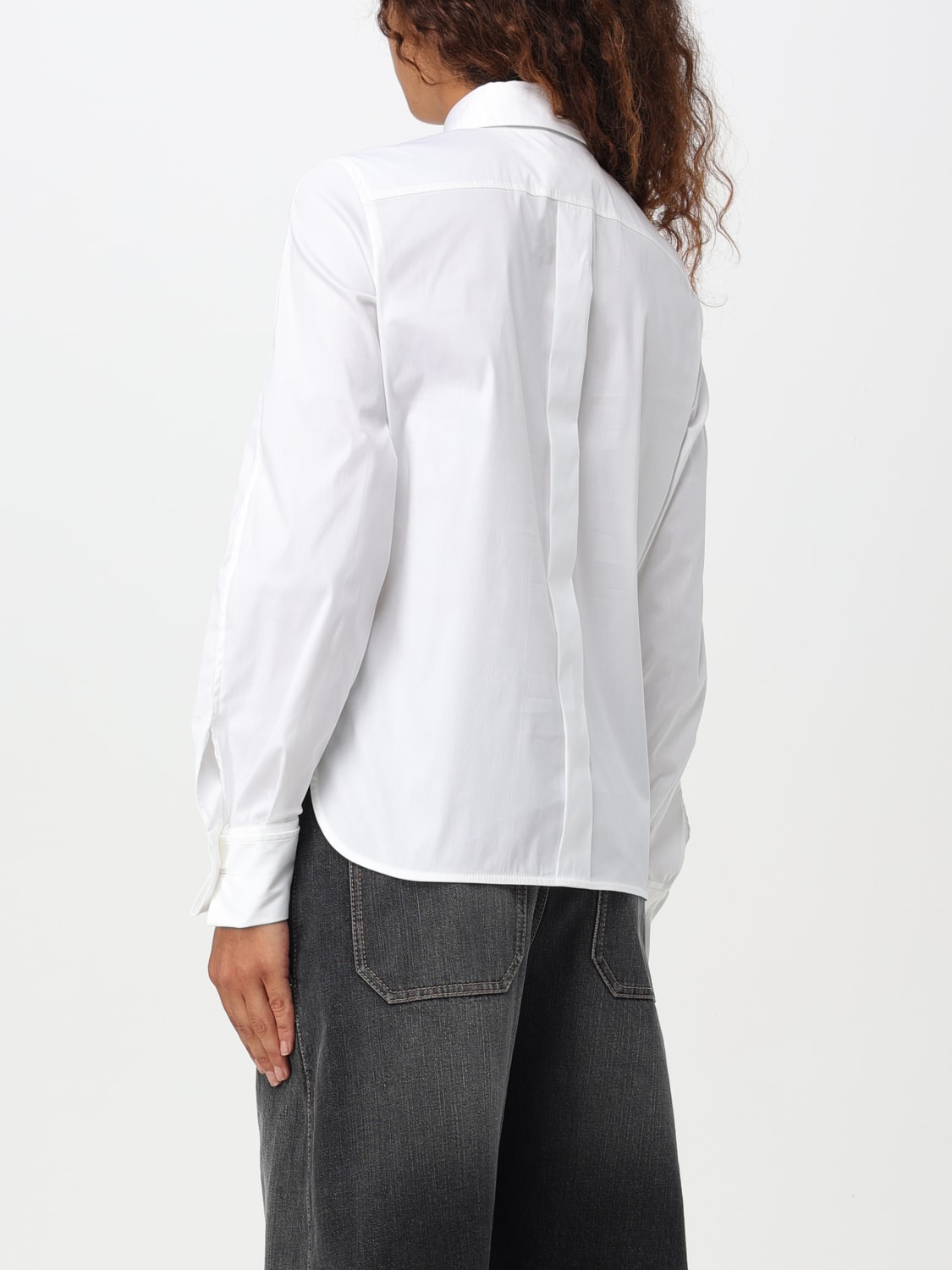 BRUNELLO CUCINELLI SHIRT: Top woman Brunello Cucinelli, White - Img 2