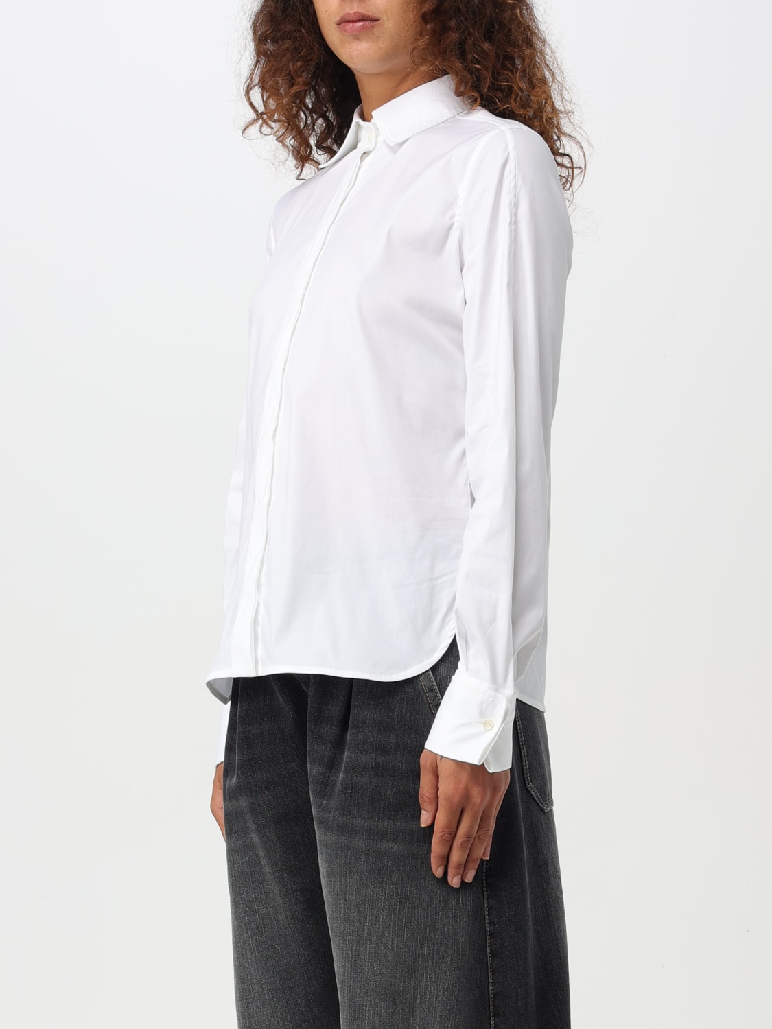 BRUNELLO CUCINELLI SHIRT: Top woman Brunello Cucinelli, White - Img 3