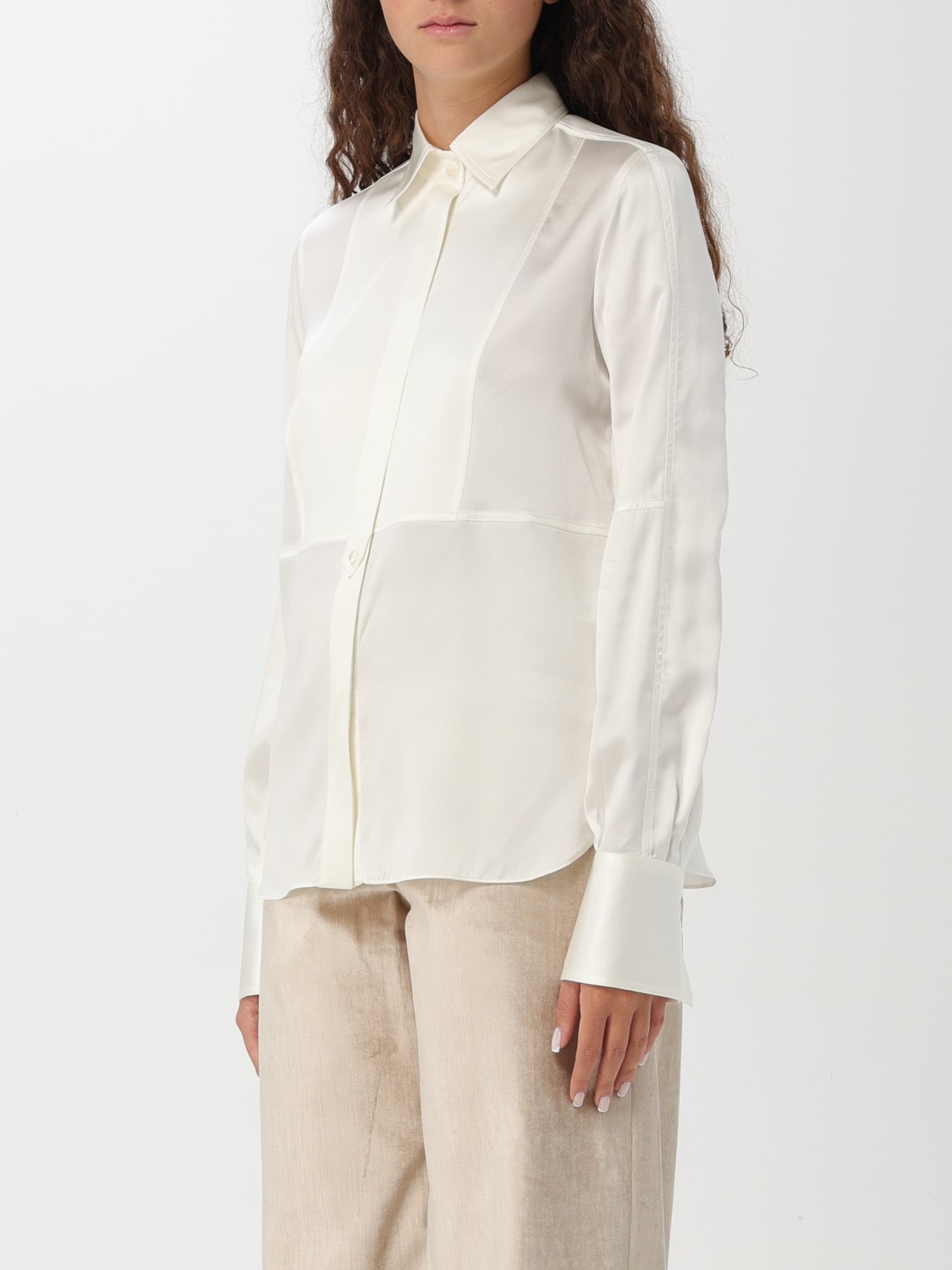 BRUNELLO CUCINELLI SHIRT: Top woman Brunello Cucinelli, White - Img 4