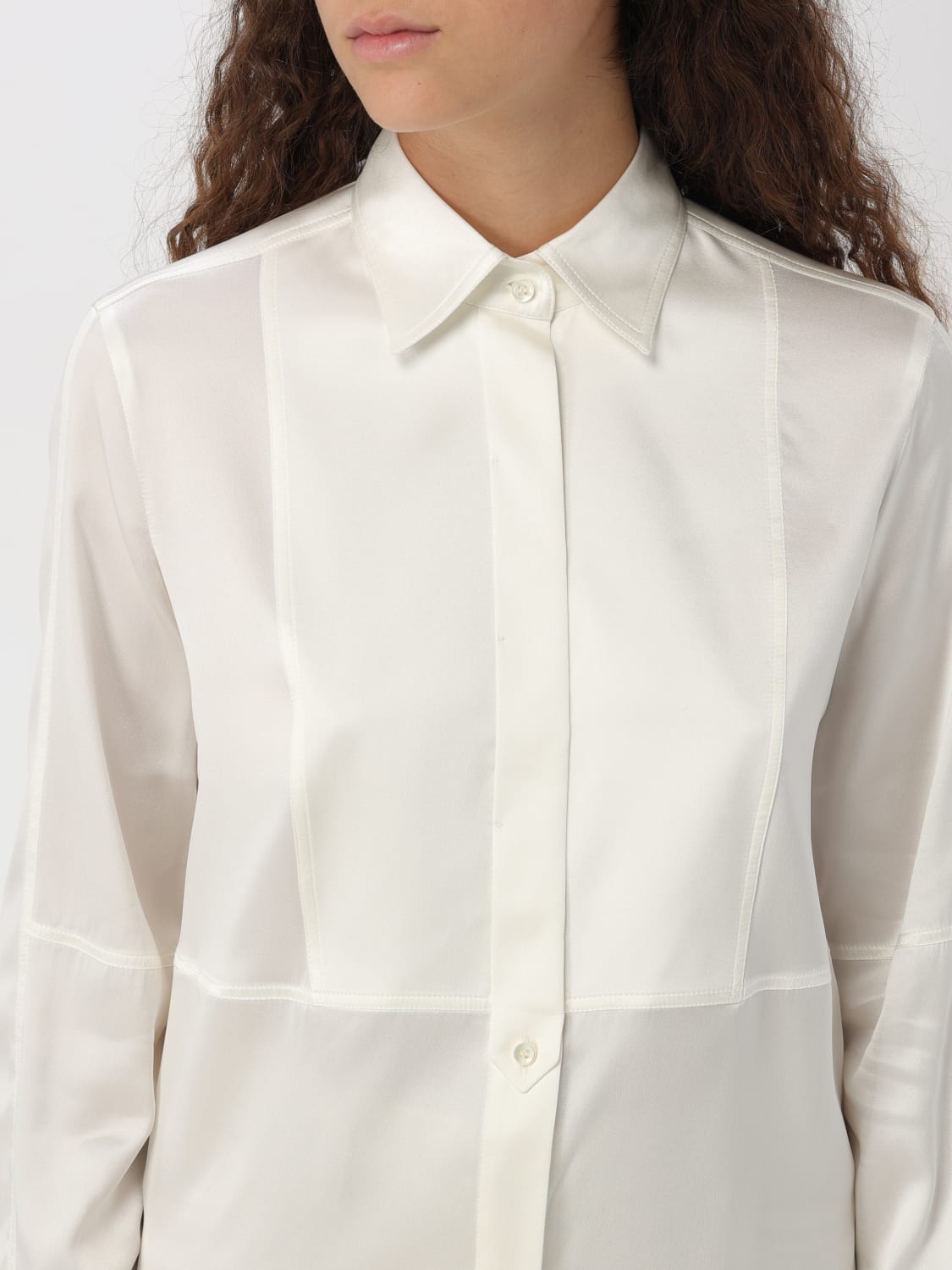 BRUNELLO CUCINELLI SHIRT: Top woman Brunello Cucinelli, White - Img 5