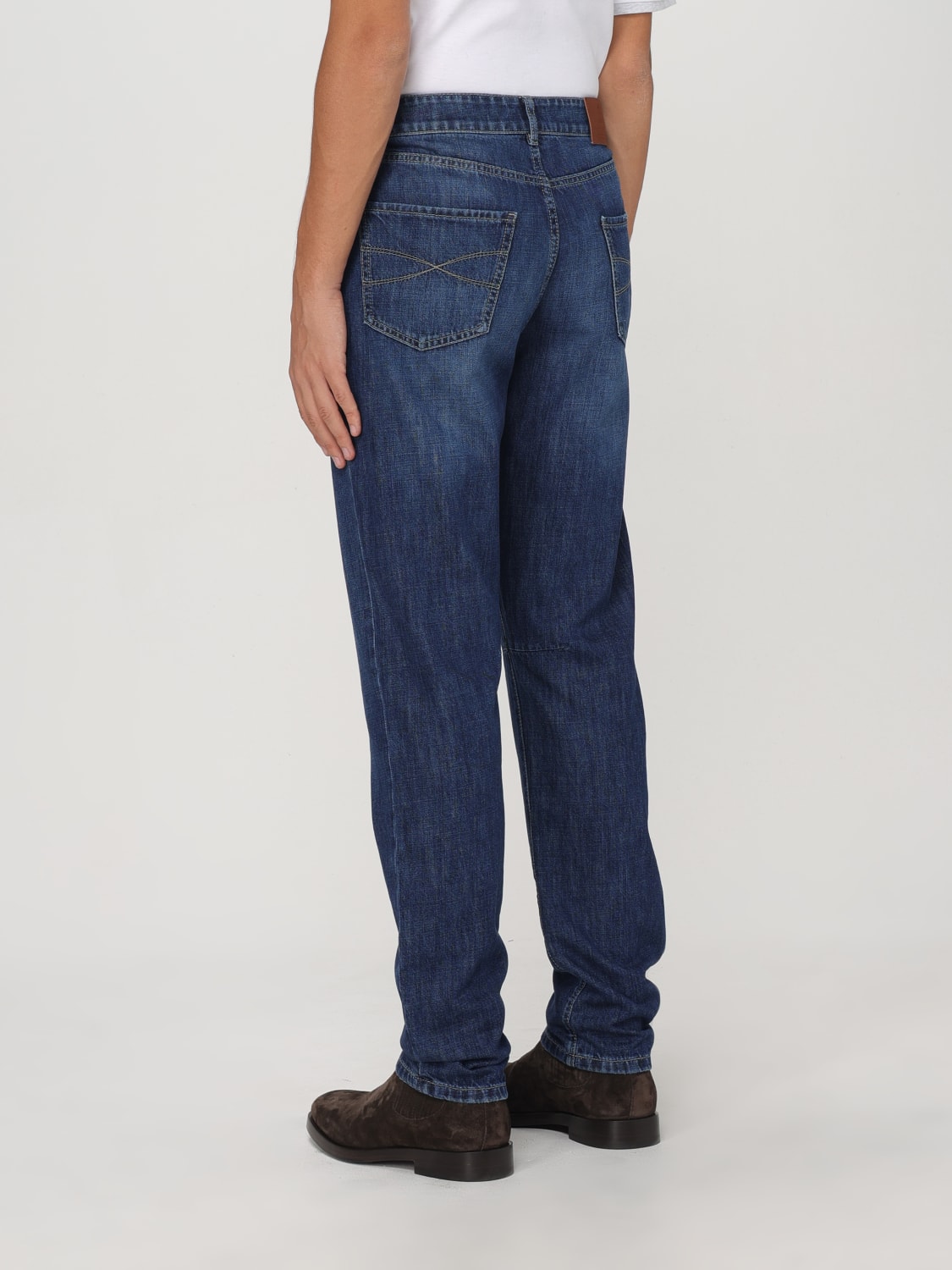 BRUNELLO CUCINELLI JEANS: Jeans men Brunello Cucinelli, Denim - Img 3