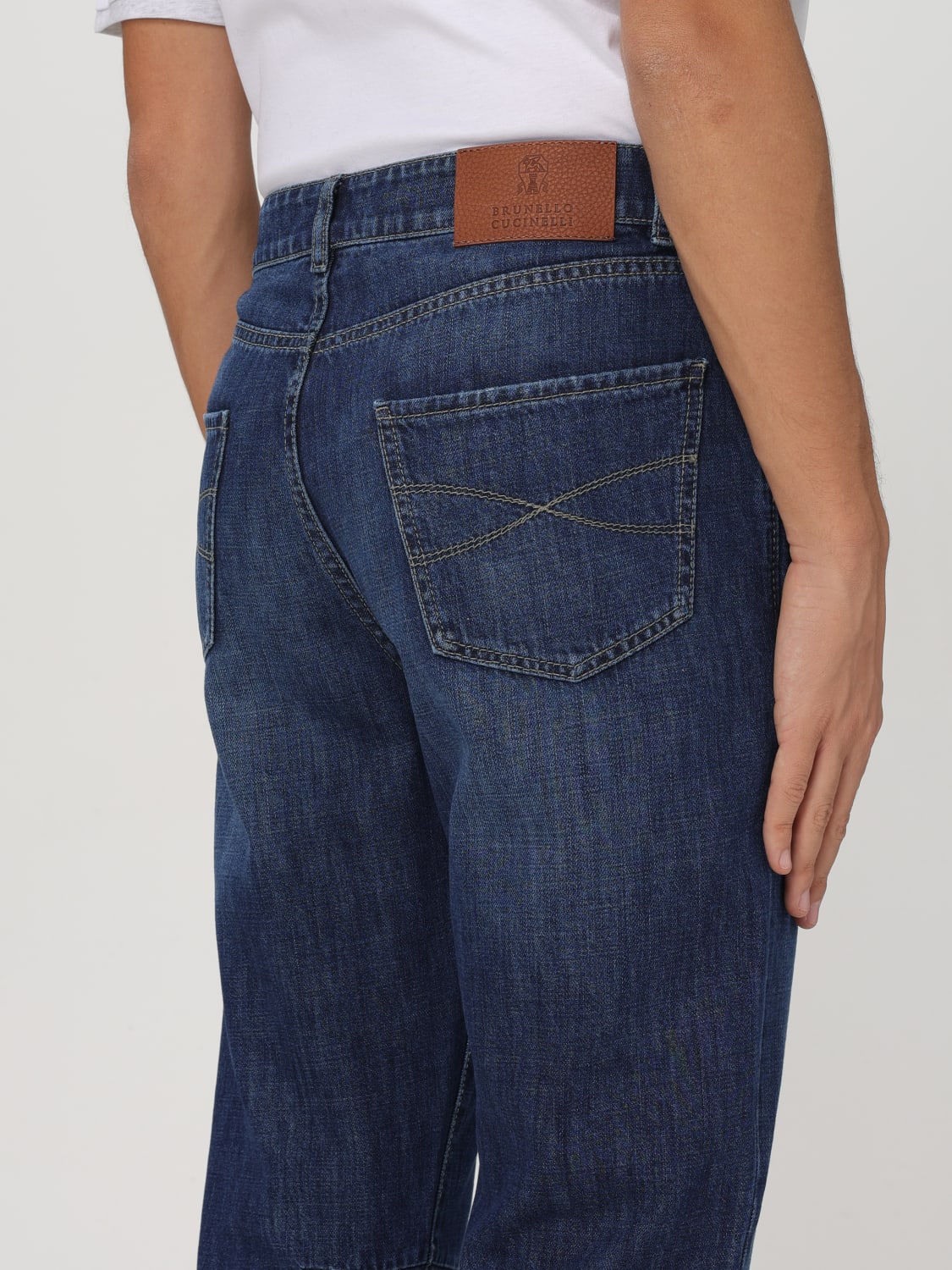 BRUNELLO CUCINELLI JEANS: Jeans men Brunello Cucinelli, Denim - Img 5