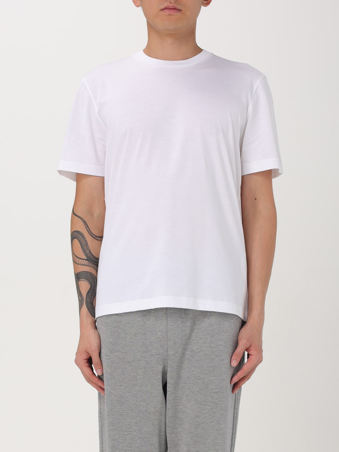 Tシャツ・カットソー BRIONI Men T Shirts UJSY0LOA613 9000 White BRIONI: T-shirt men - White | Brioni t-shirt UJPL0LOA613