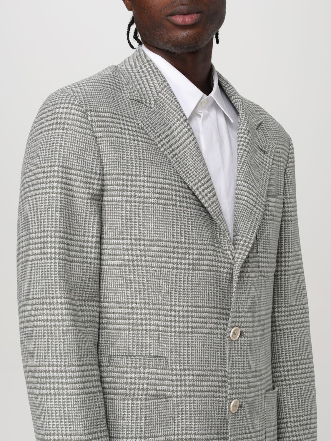 BRUNELLO CUCINELLI BLAZER: Jacket men Brunello Cucinelli, Green - Img 4