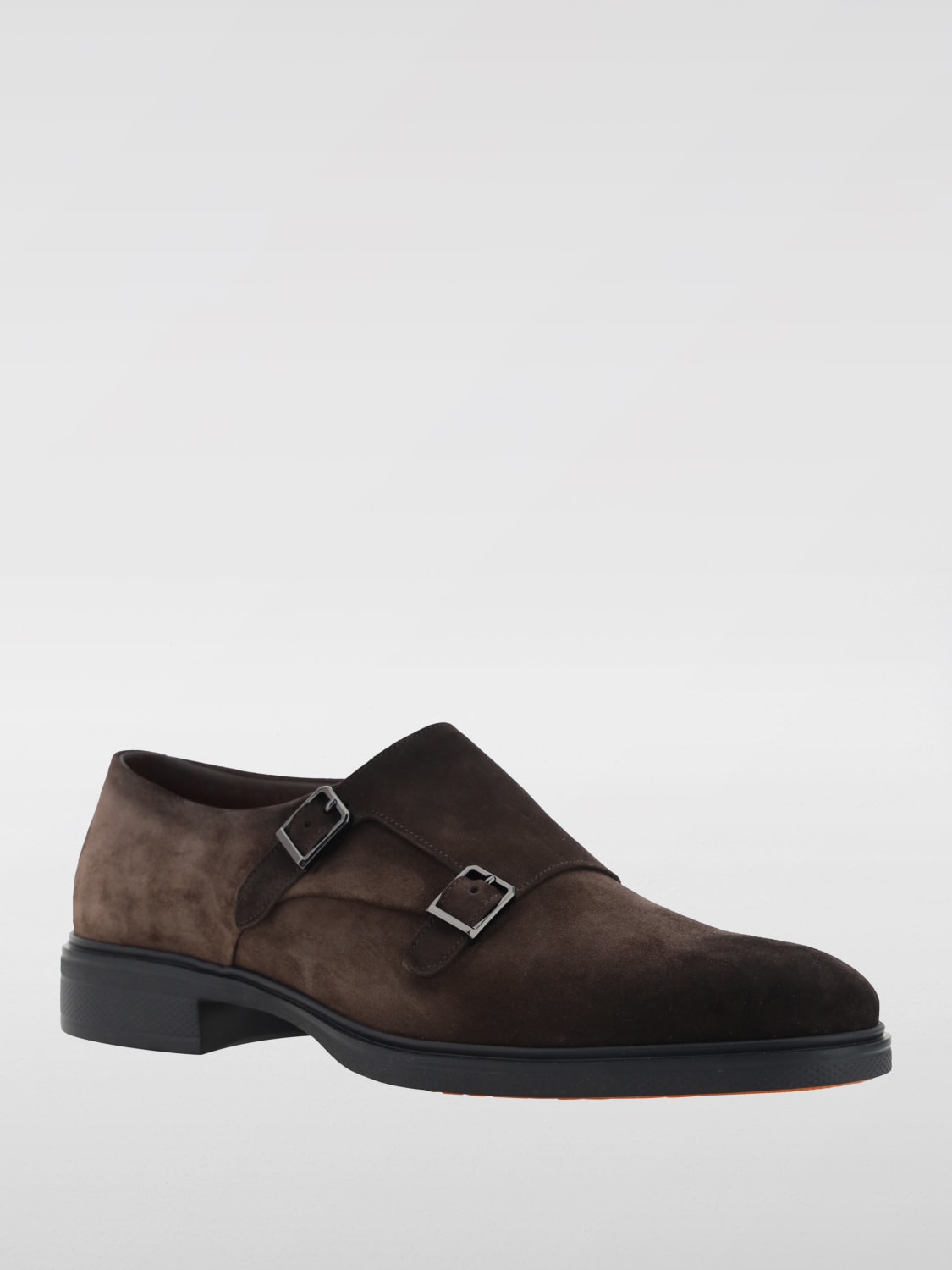 SANTONI LOAFERS: Loafers men Santoni, Brown - Img 2